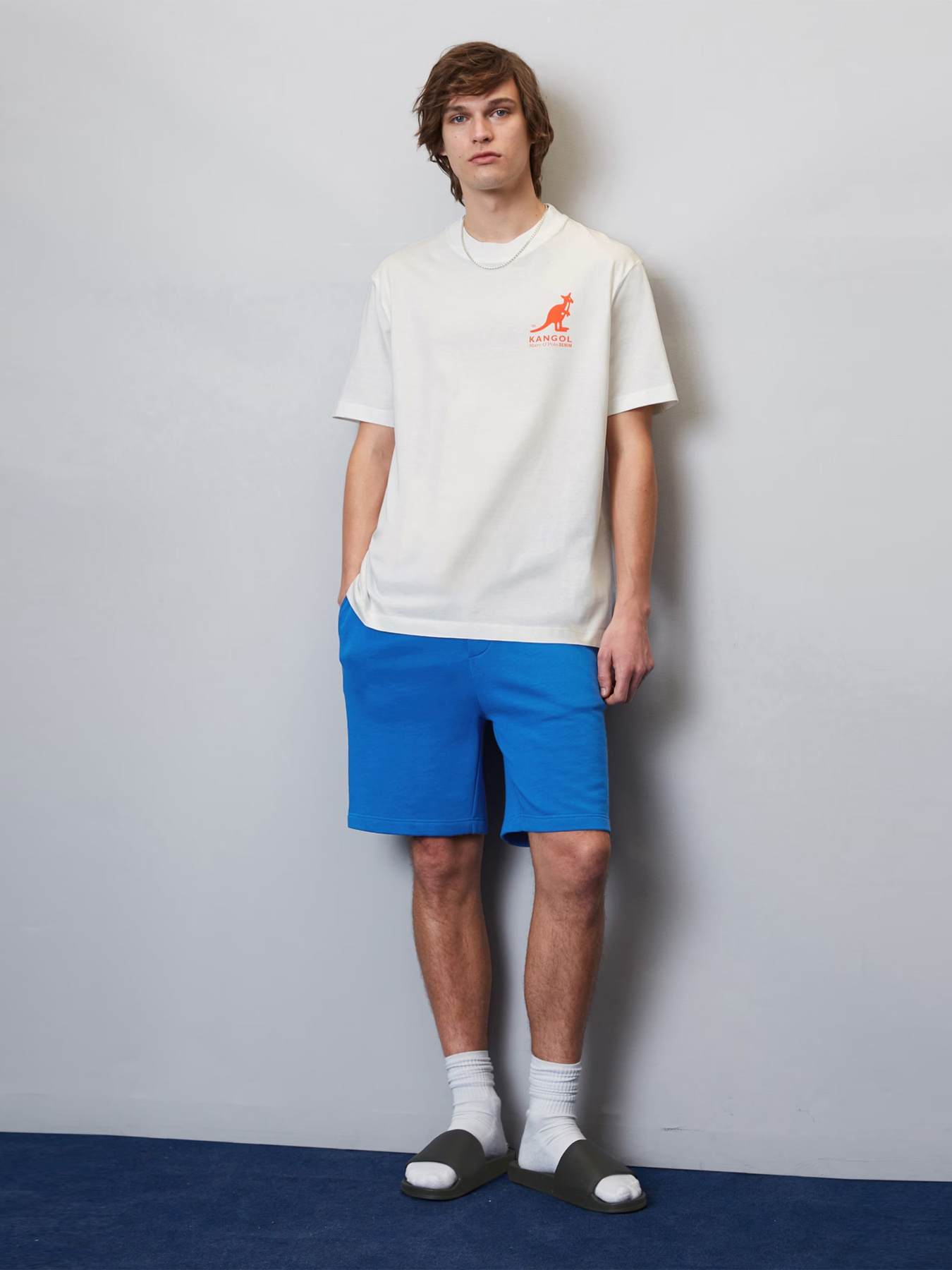 Футболка Marc O’Polo DENIM x Kangol модель 364215451300-101 Фото