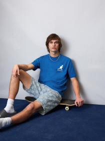 Футболка Marc O’Polo DENIM x Kangol модель 364215451300-856 Фото