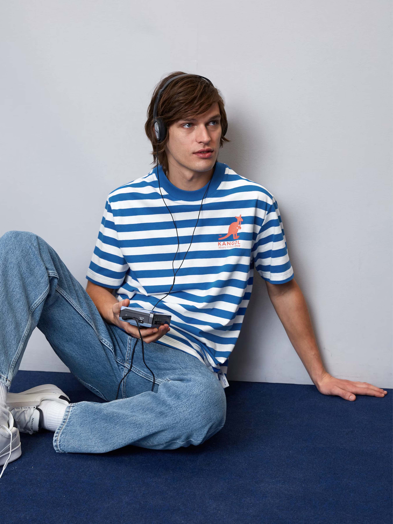 Футболка Marc O’Polo DENIM x Kangol модель 364225551318-S96 Футболка Marc O’Polo DENIM x Kangol модель 364225551318-S96 Фото