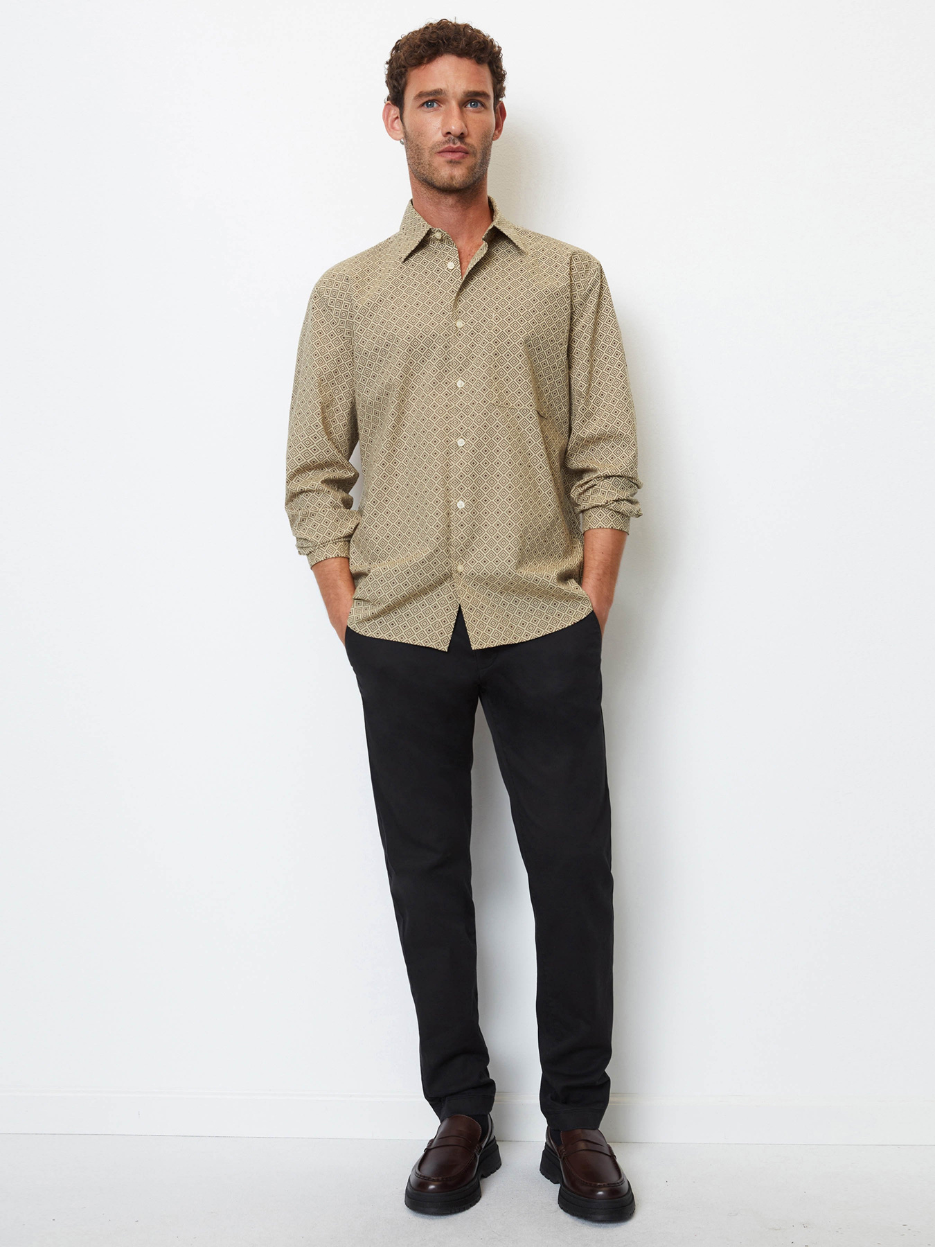 Рубашка повседневная Marc O’Polo модель 327735442090-C35 Фото