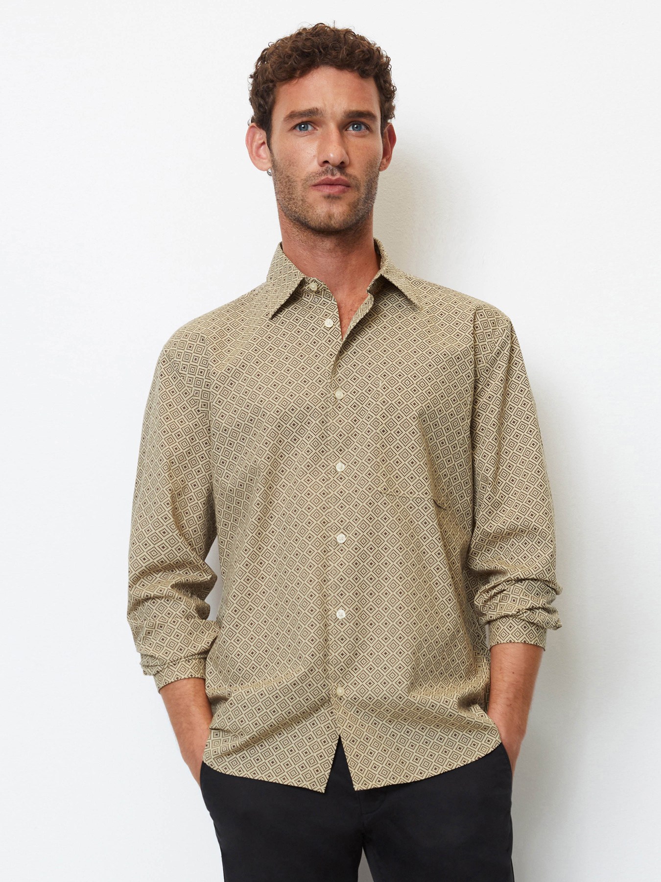 Рубашка повседневная Marc O’Polo модель 327735442090-C35 Фото