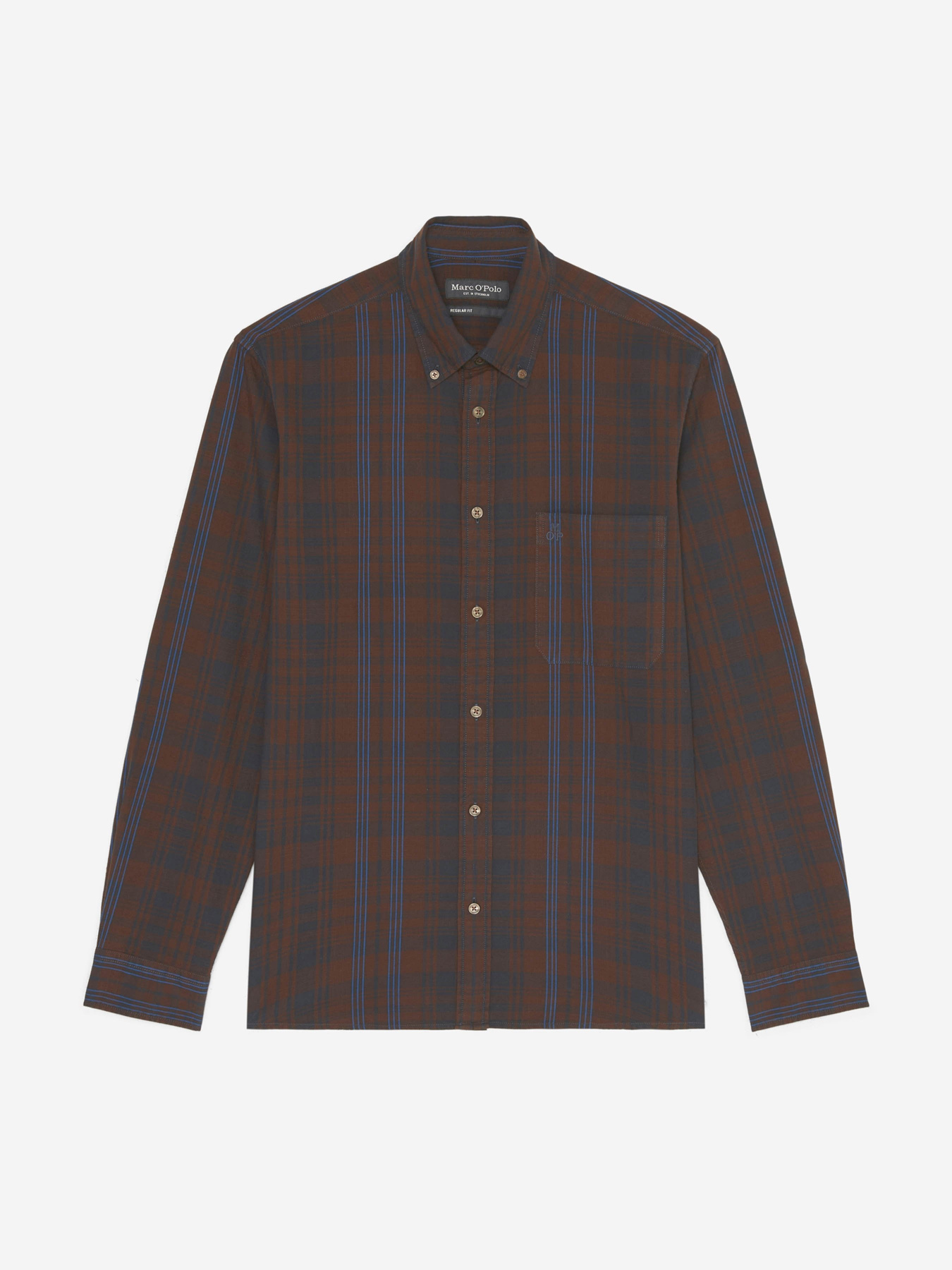 Рубашка повседневная Marc O’Polo модель 328720942058-E72 Рубашка повседневная Marc O’Polo модель 328720942058-E72 Фото