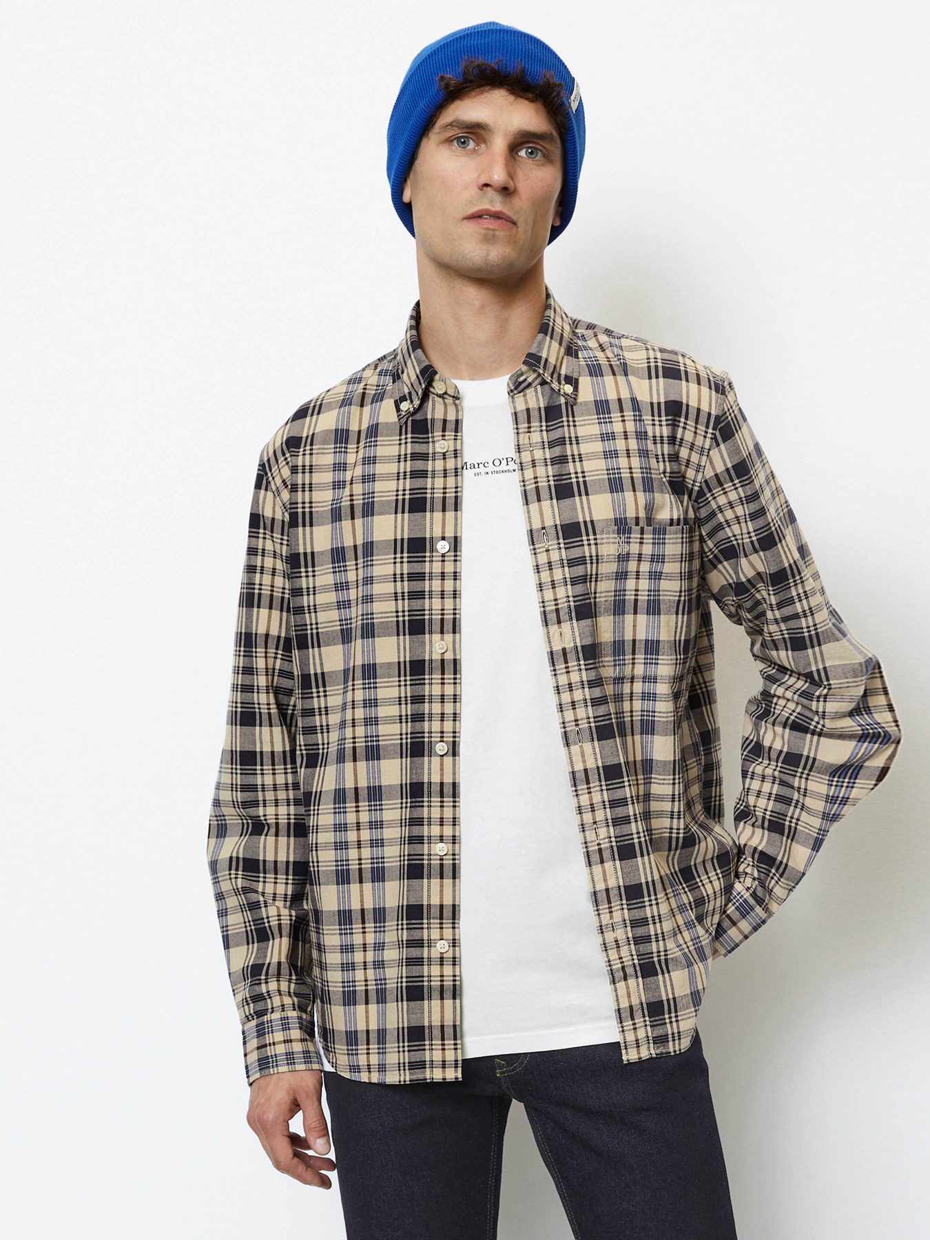 Рубашка повседневная Marc O’Polo модель M28720942058-J11 Фото