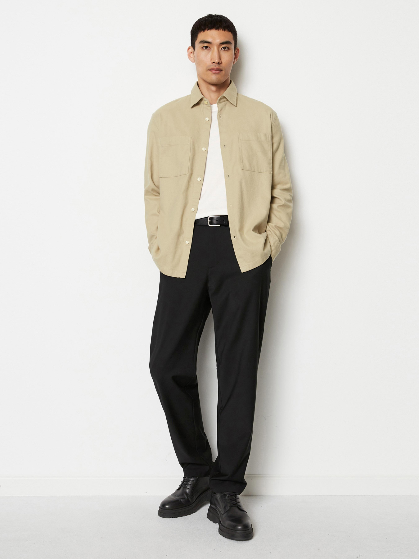 Рубашка повседневная Marc O’Polo модель 330731042304-737 Рубашка повседневная Marc O’Polo модель 330731042304-737 Фото