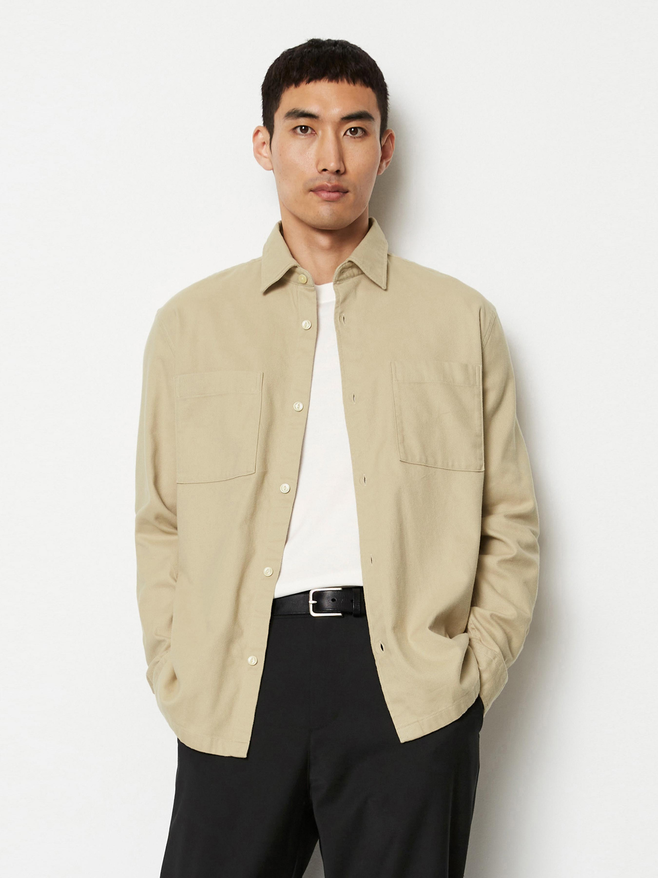 Рубашка повседневная Marc O’Polo модель 330731042304-737 Рубашка повседневная Marc O’Polo модель 330731042304-737 Фото