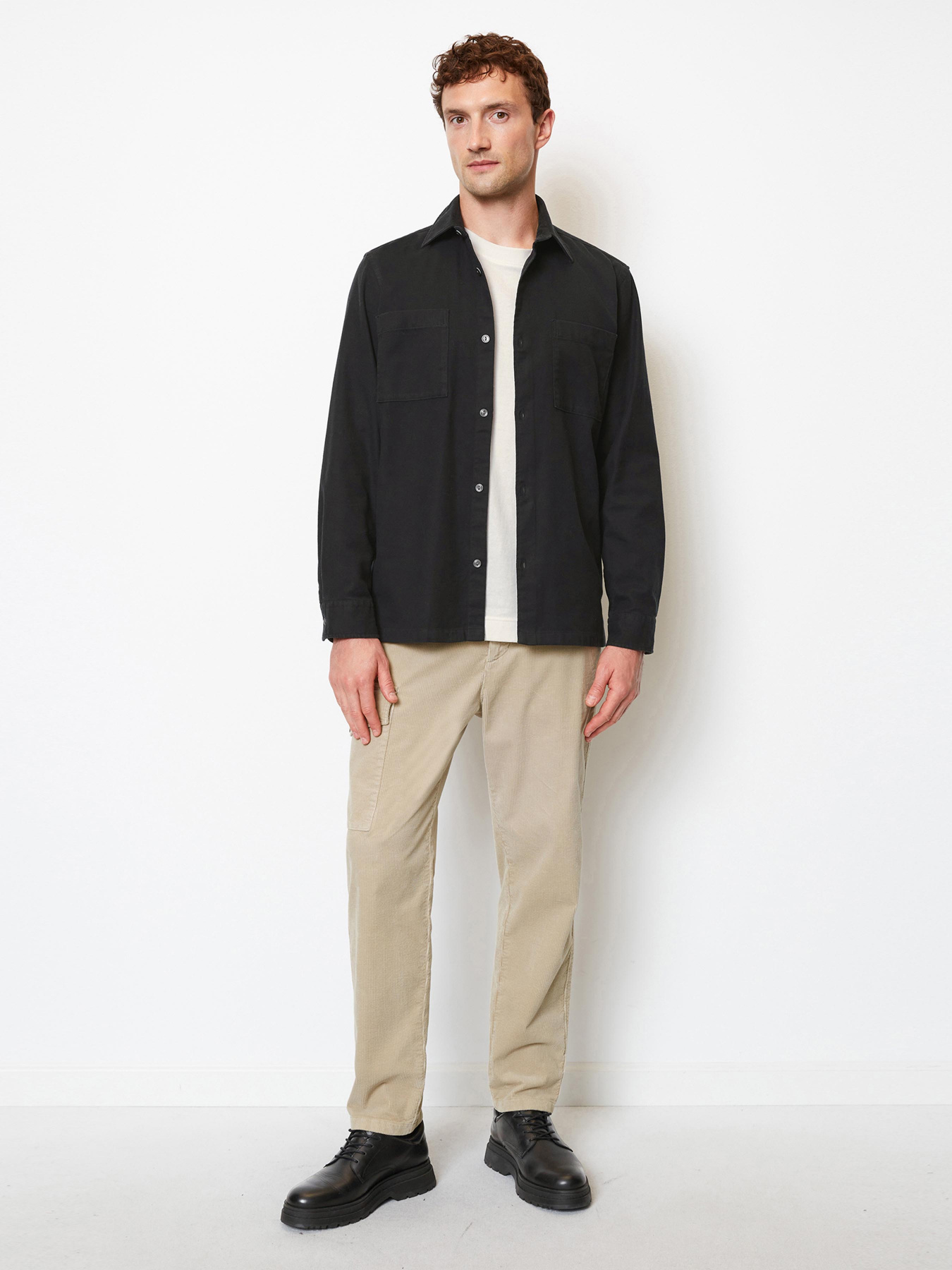 Рубашка повседневная Marc O’Polo модель 330731042304-990 Рубашка повседневная Marc O’Polo модель 330731042304-990 Фото