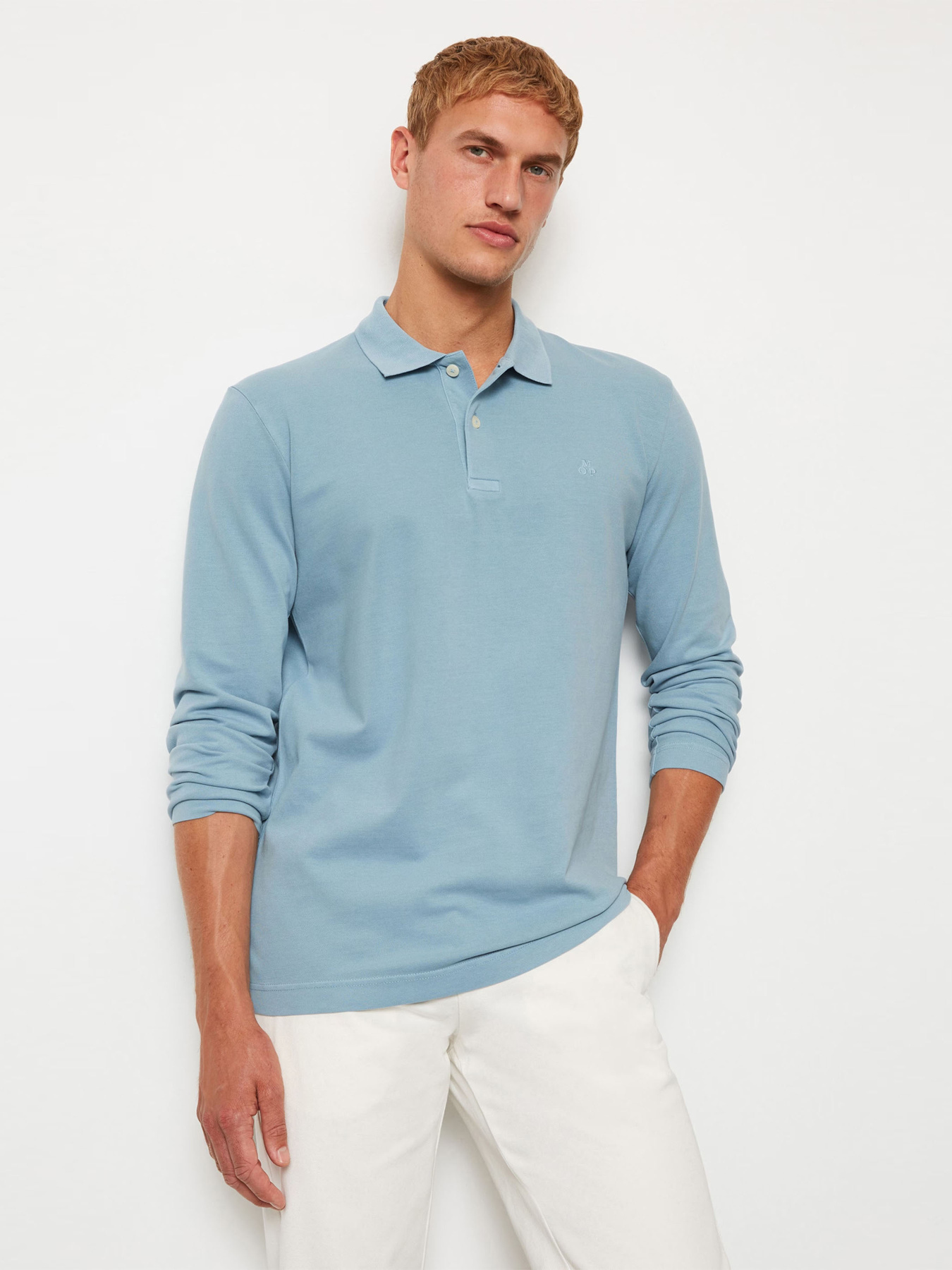 Поло Marc O’Polo модель 420214755030-866 Фото