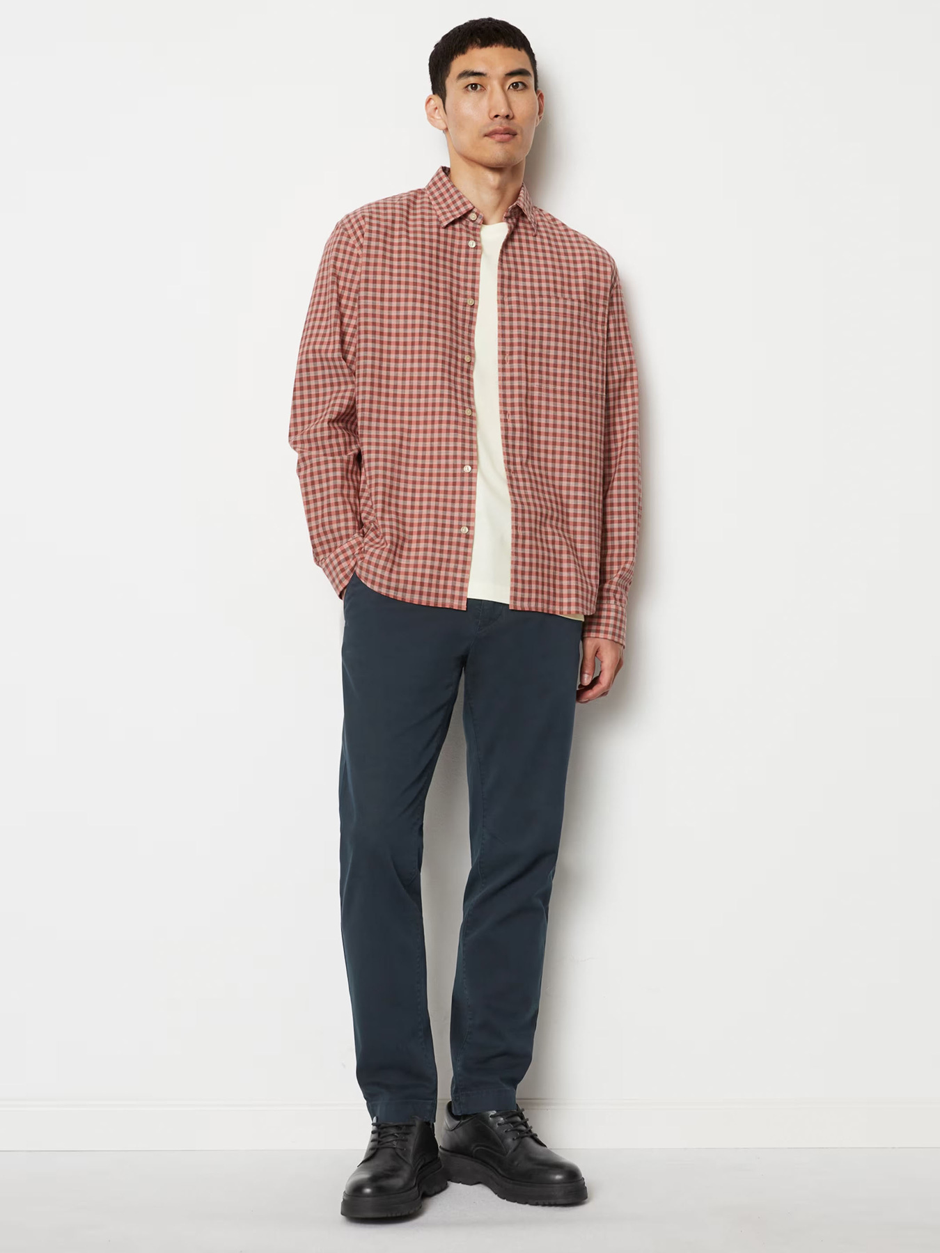 Сорочка повсякденна Marc O’Polo модель 420724542090-C63 Сорочка повсякденна Marc O’Polo модель 420724542090-C63 Фото