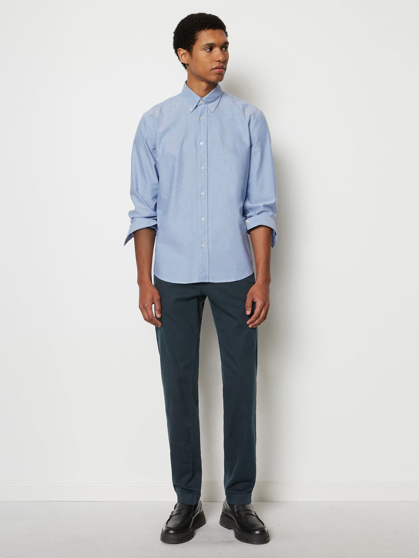 Рубашка повседневная Marc O’Polo модель M20731142172-G89 Рубашка повседневная Marc O’Polo модель M20731142172-G89 Фото