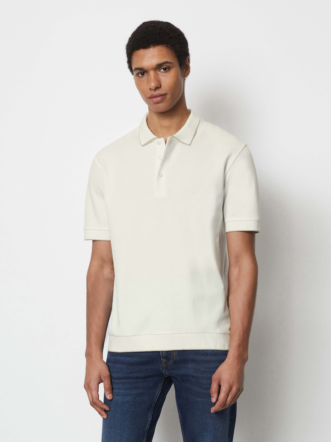 Поло Marc O’Polo модель 422219053006-101 Фото