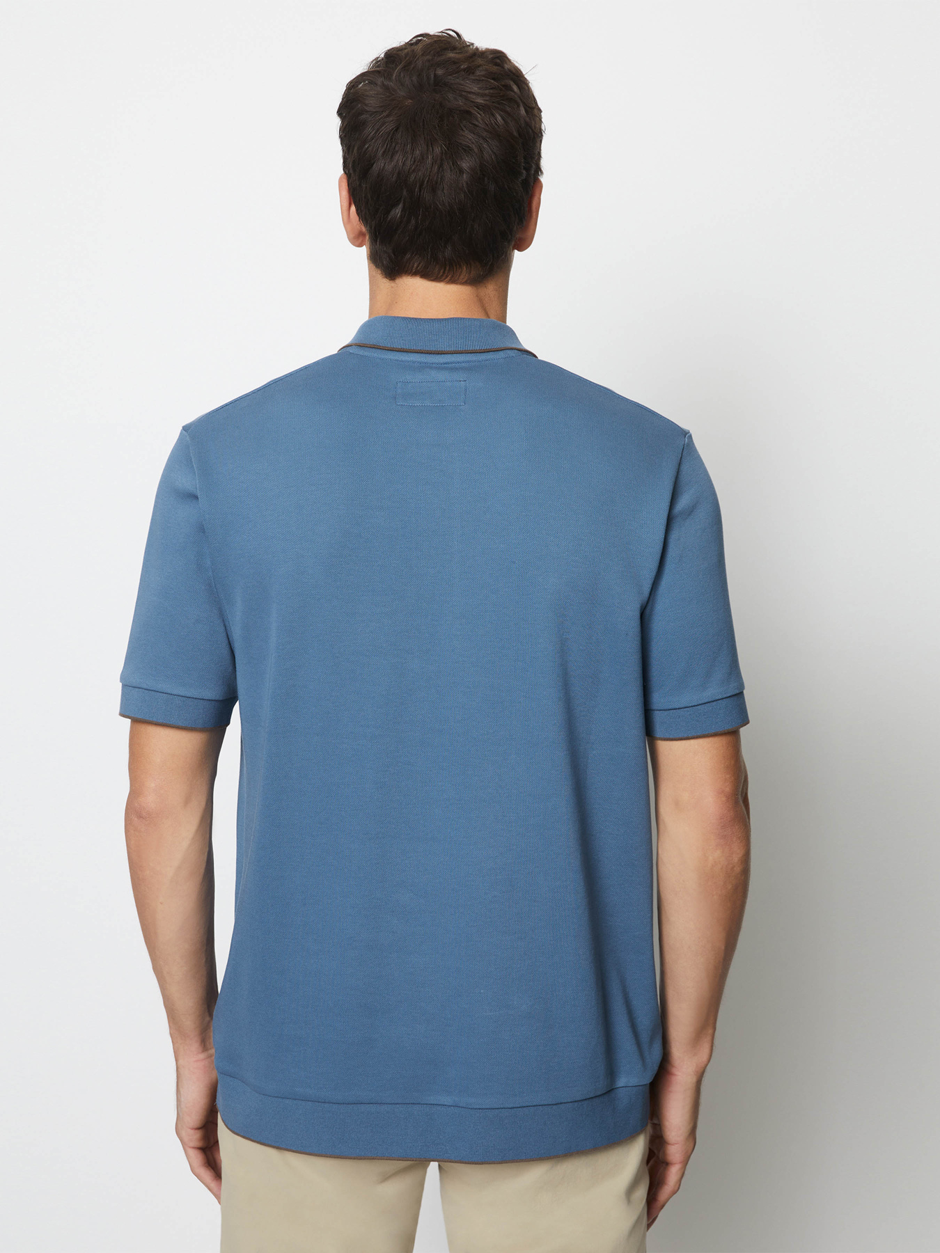 Поло Marc O’Polo модель 422219053006-852 Фото