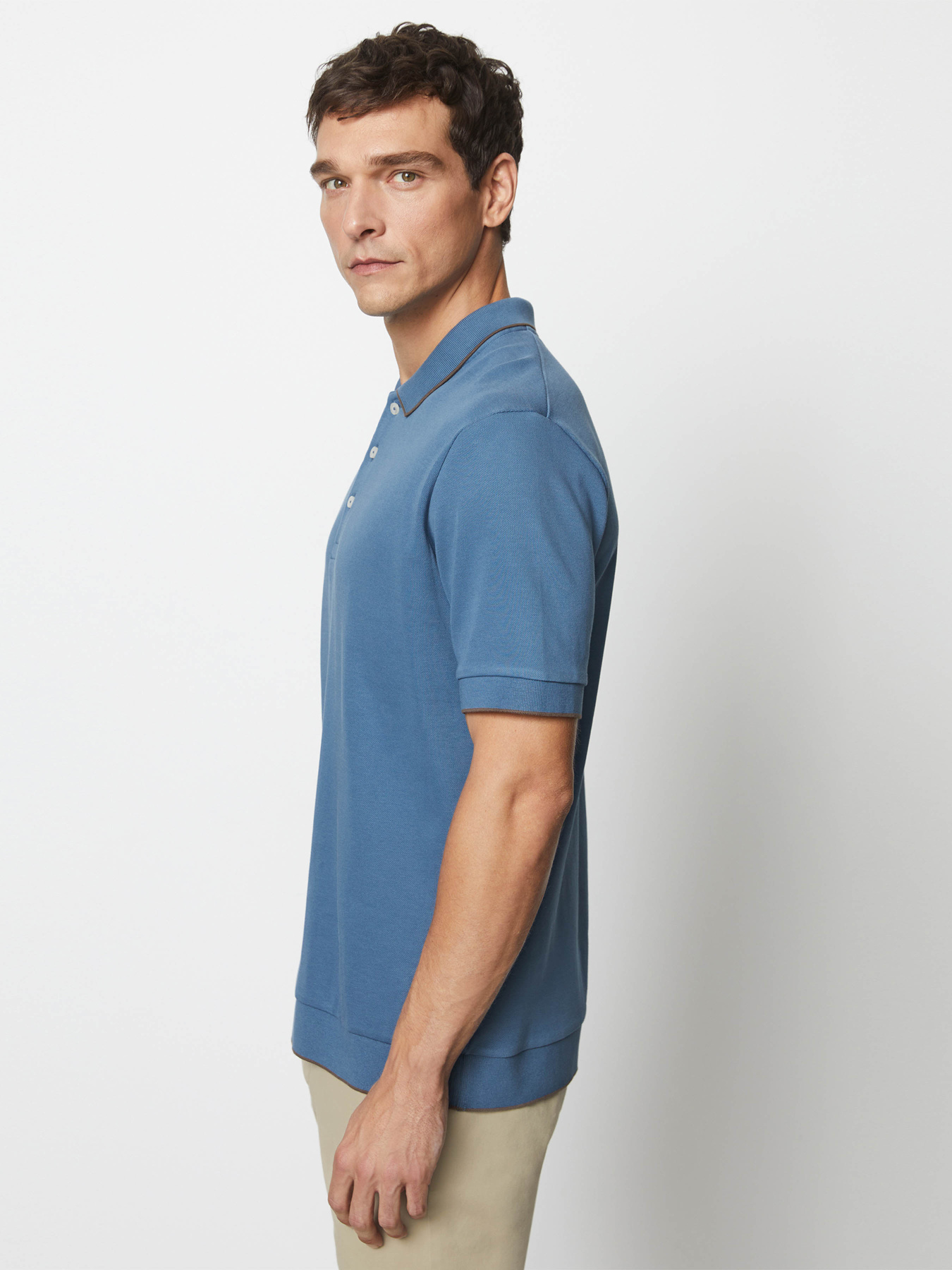 Поло Marc O’Polo модель 422219053006-852 Фото