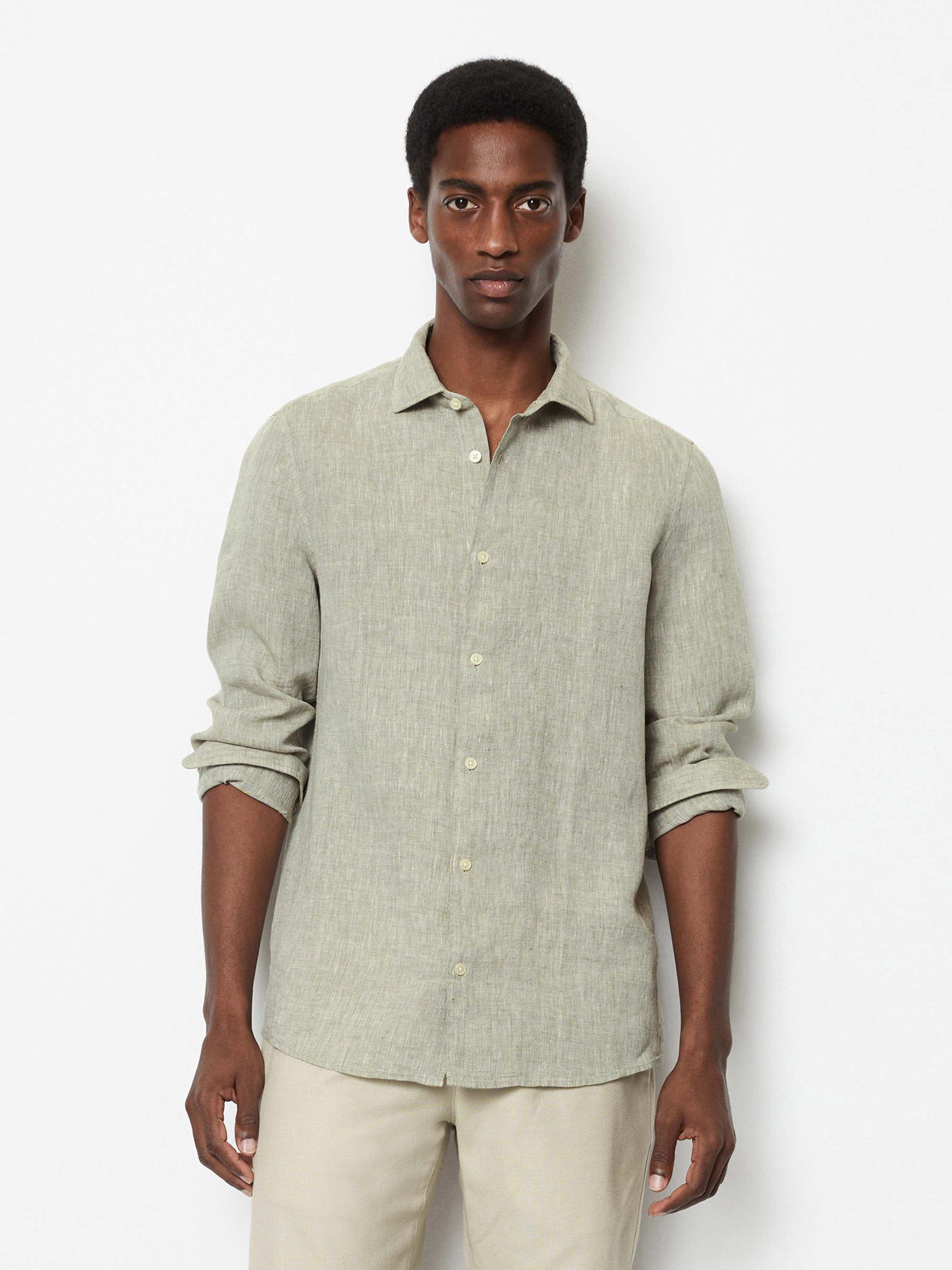 Рубашка повседневная Marc O’Polo модель 423744742460-F10 Фото