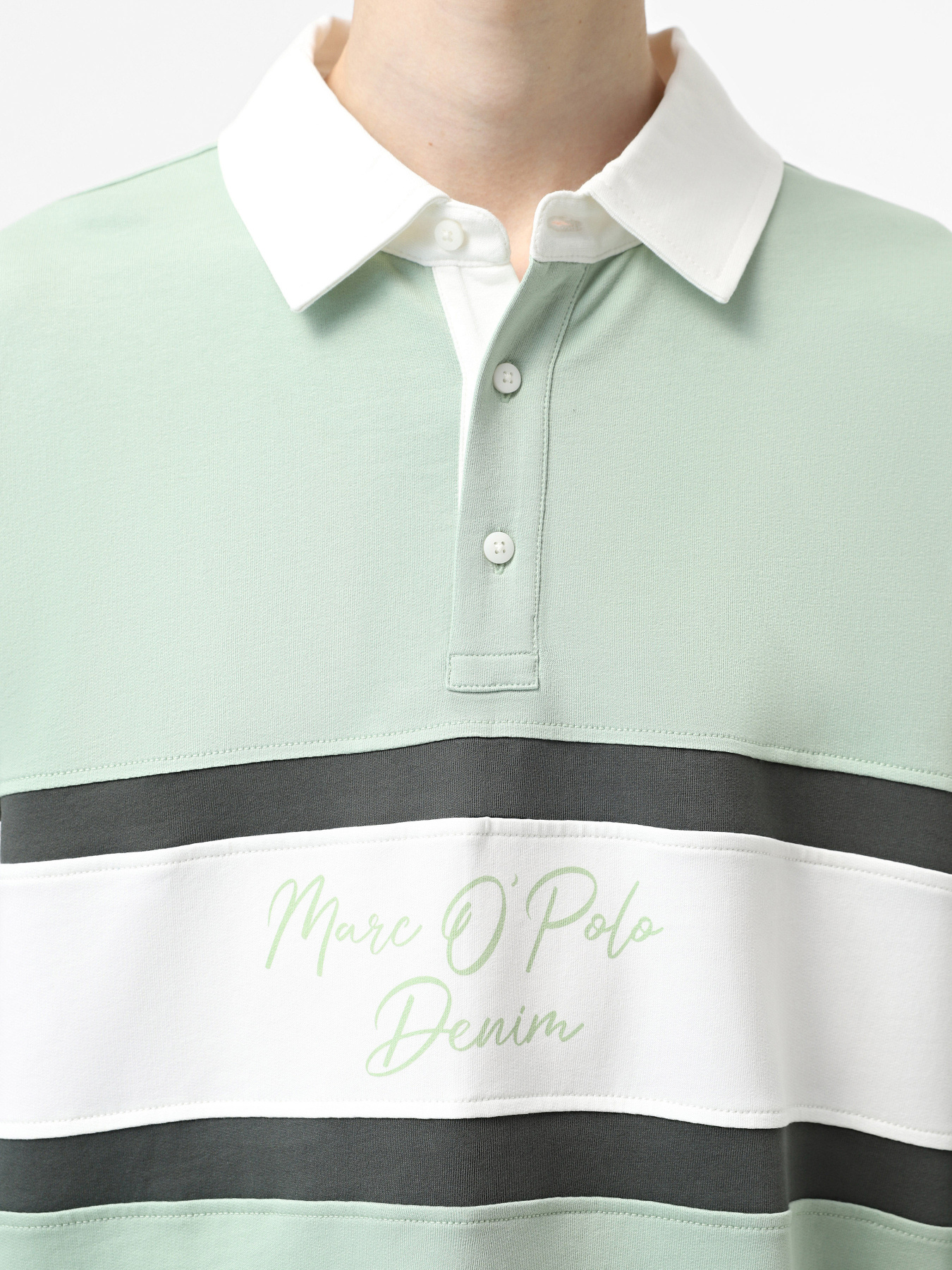 Поло Marc O’Polo DENIM модель 463307654046-417 Фото