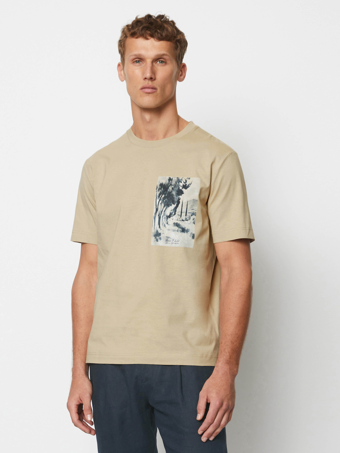 Футболка Marc O’Polo модель 424201251460-111 Фото