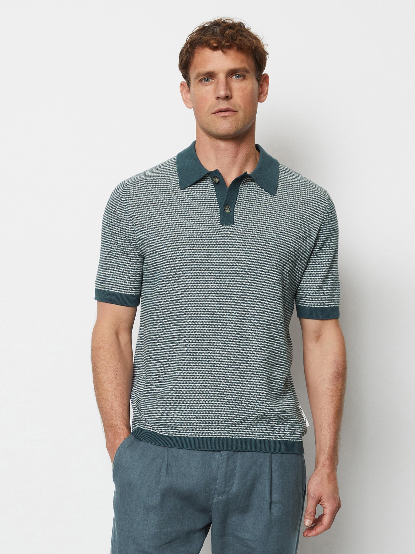 Поло Marc O’Polo модель 424513962040-849 Фото