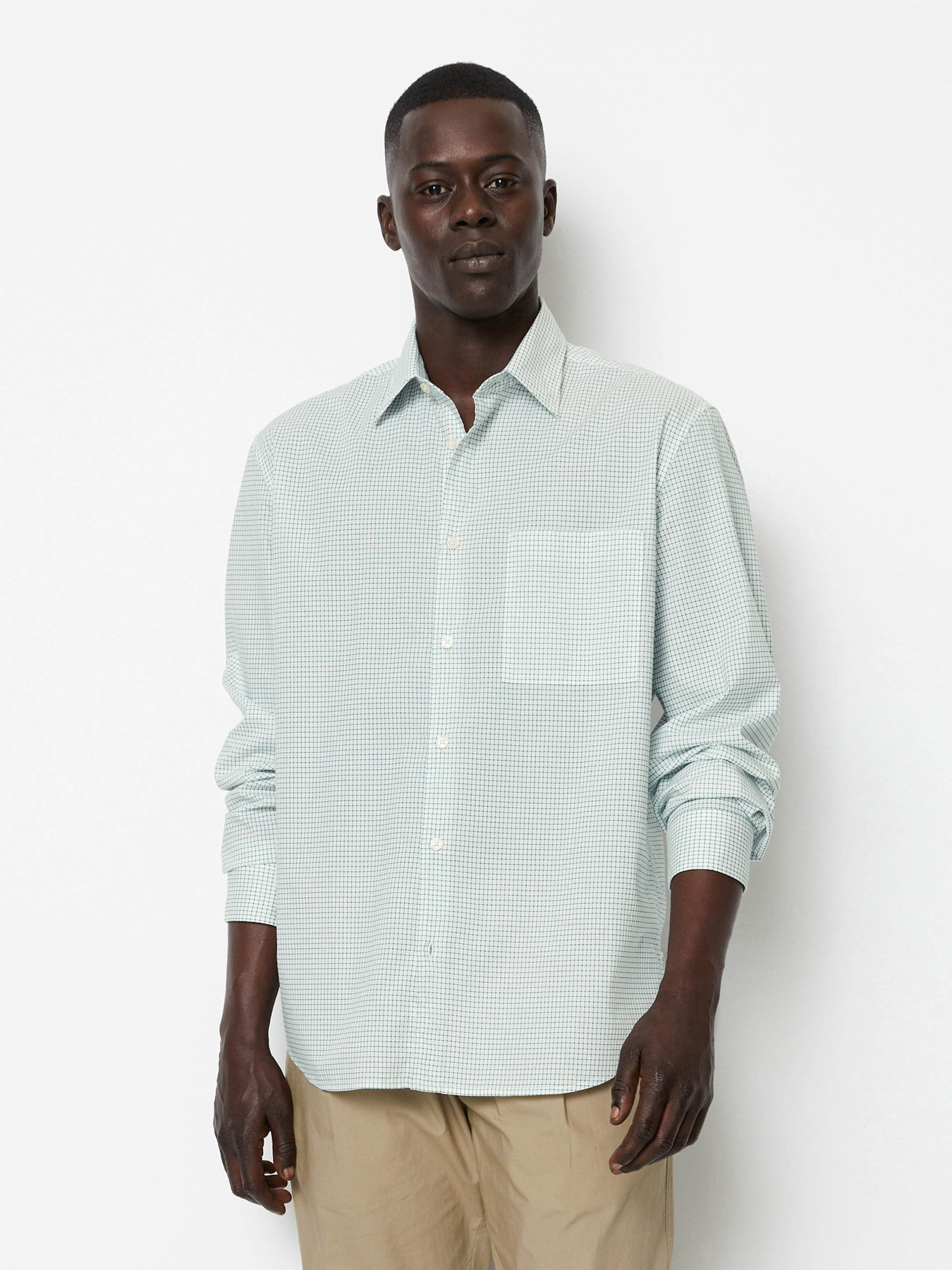 Рубашка повседневная Marc O’Polo модель 426735442090-E19 Рубашка повседневная Marc O’Polo модель 426735442090-E19 Фото