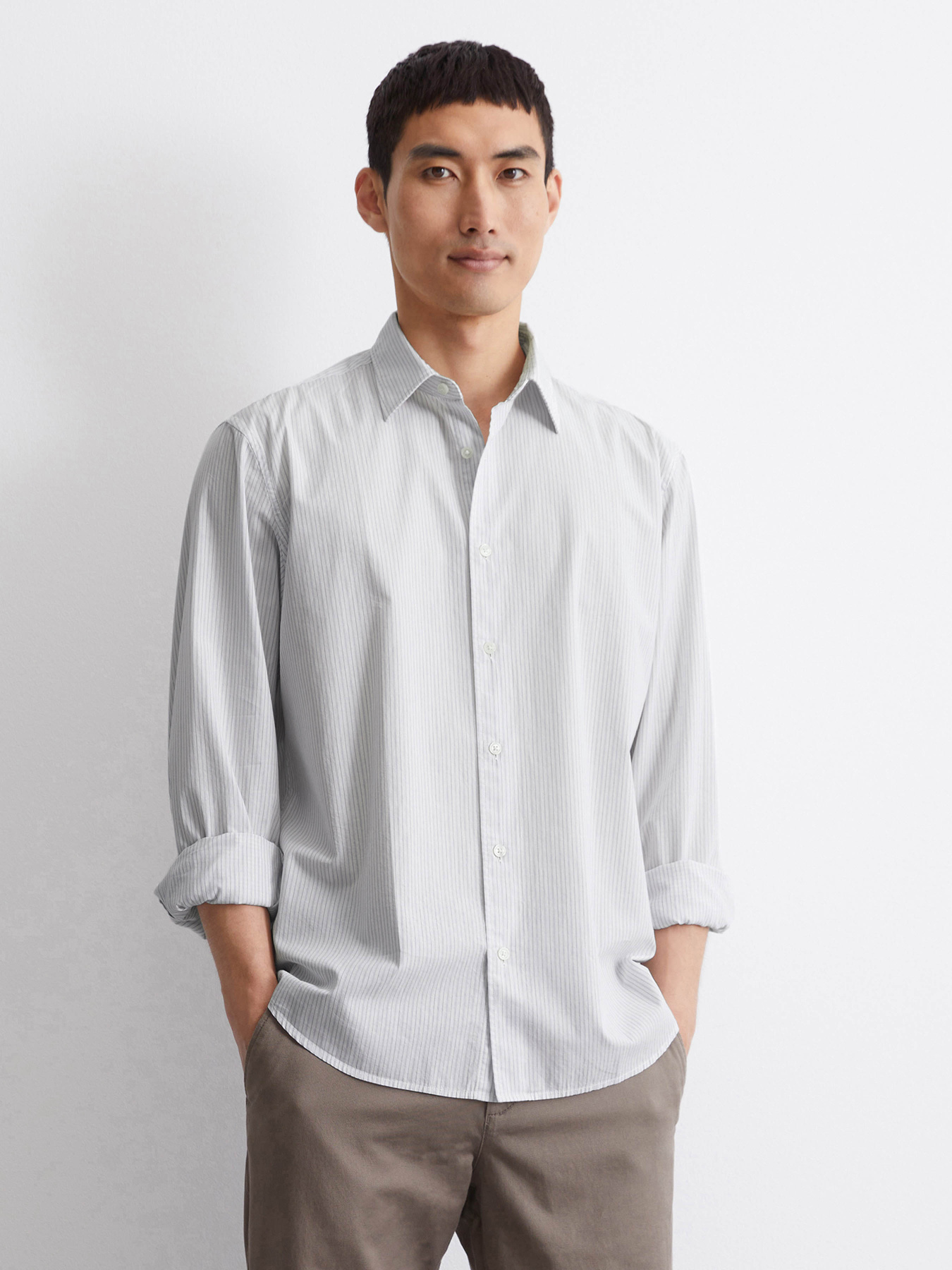 Рубашка повседневная Marc O’Polo модель 428725542118-F15 Рубашка повседневная Marc O’Polo модель 428725542118-F15 Фото