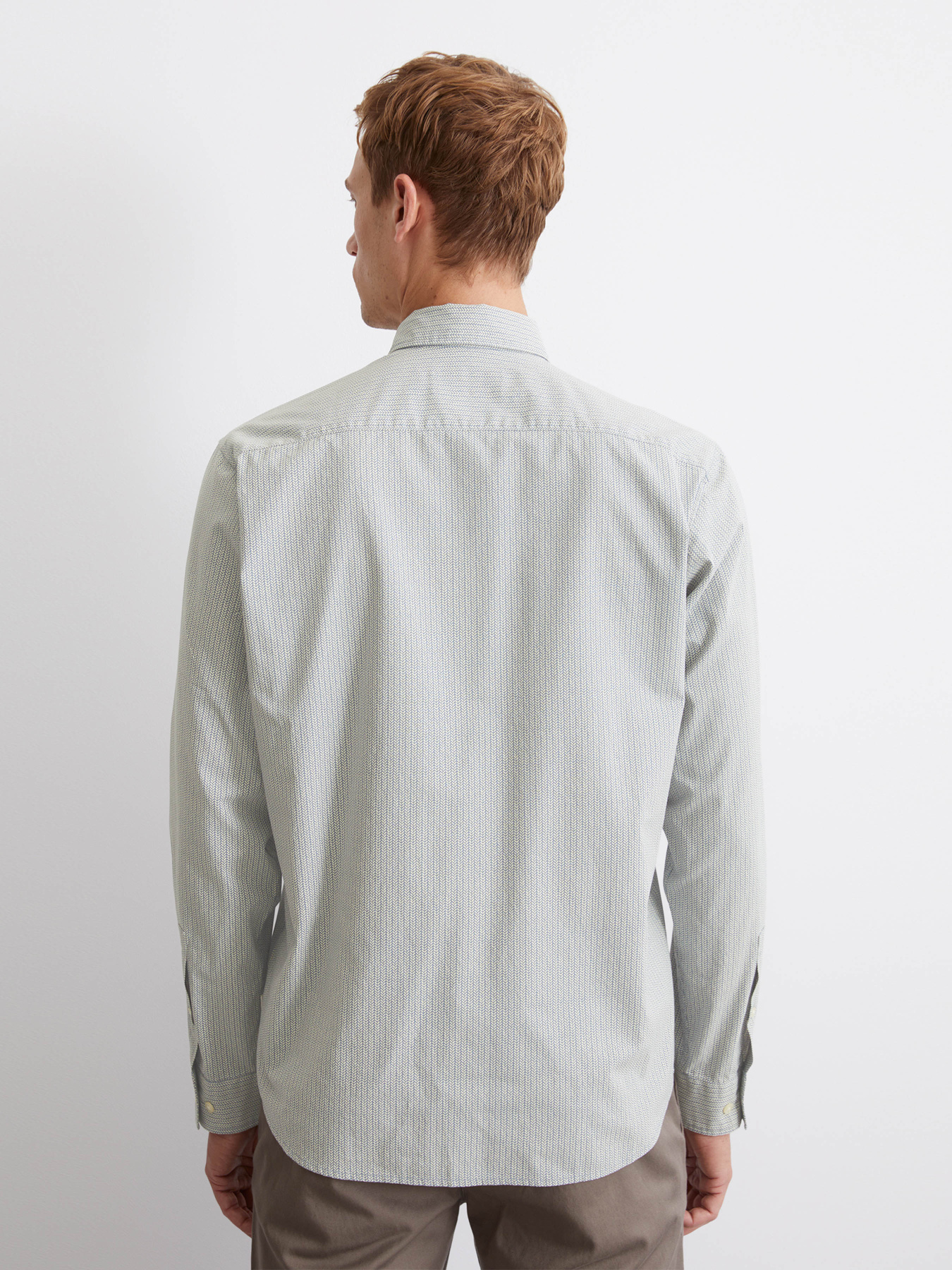 Рубашка повседневная Marc O’Polo модель M28735442118-A81 Рубашка повседневная Marc O’Polo модель M28735442118-A81 Фото