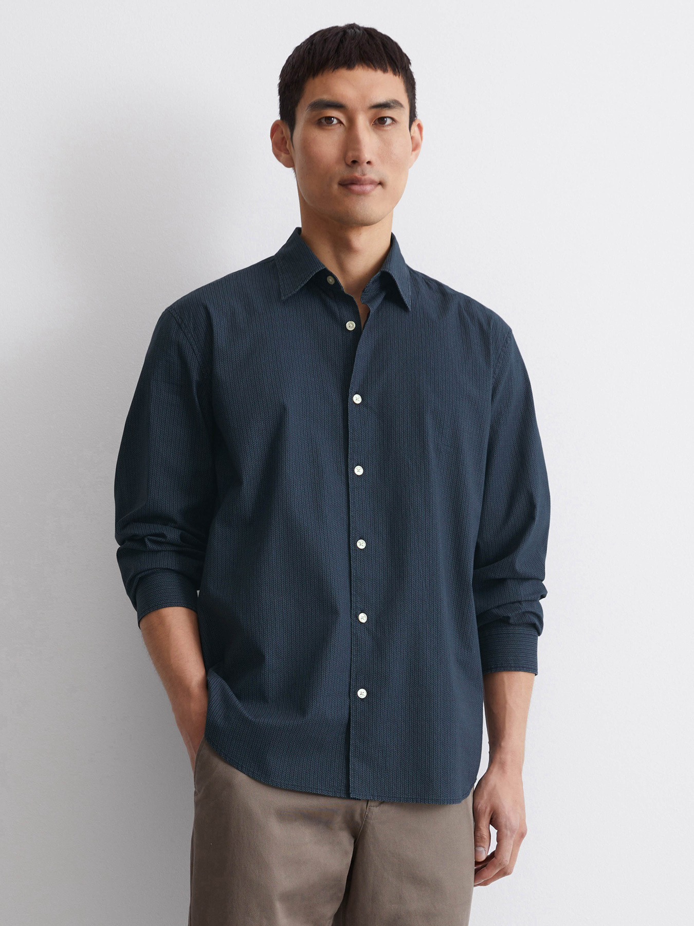 Рубашка повседневная Marc O’Polo модель M28735442118-A82 Фото