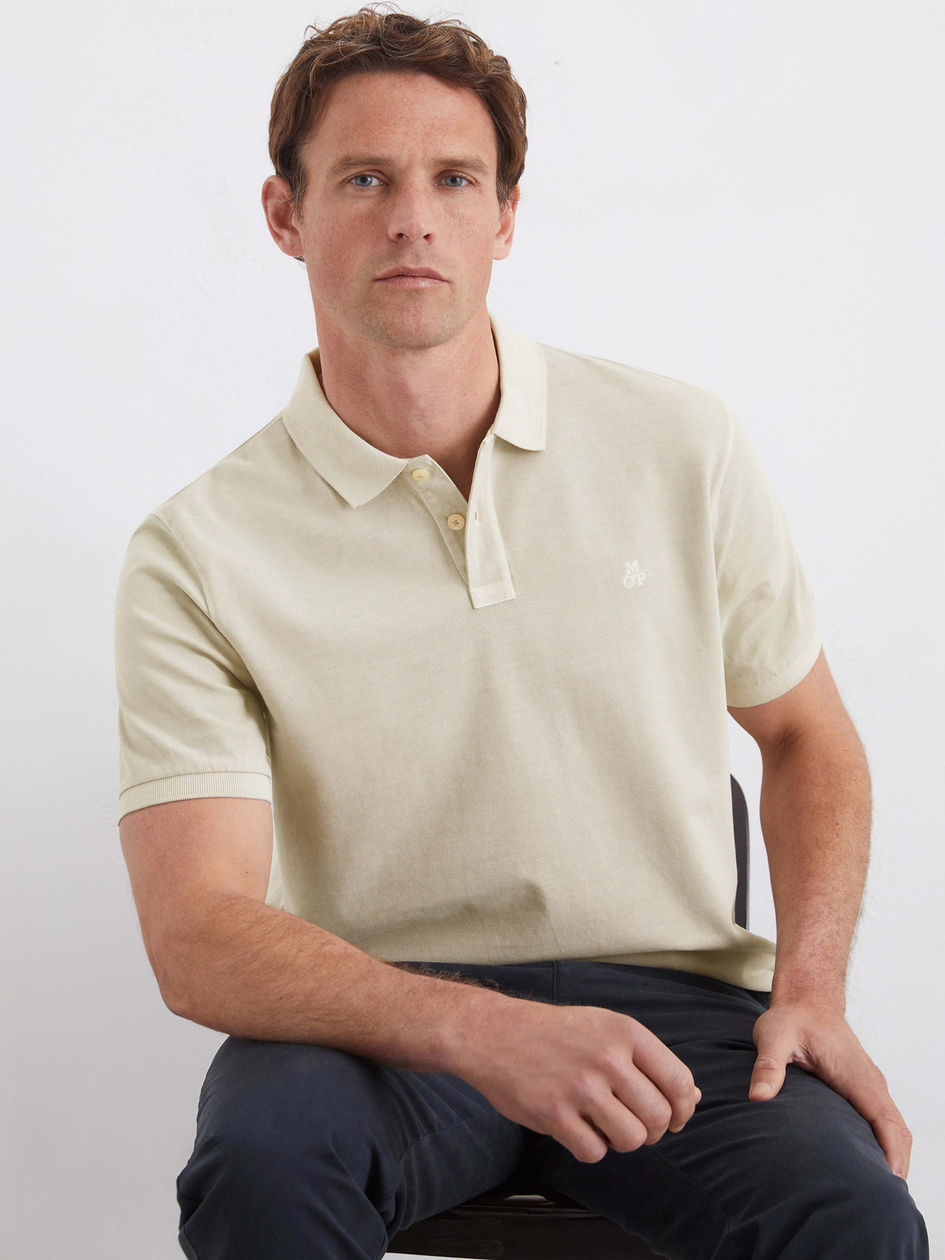 Поло Marc O’Polo модель M22226653000-707 Фото