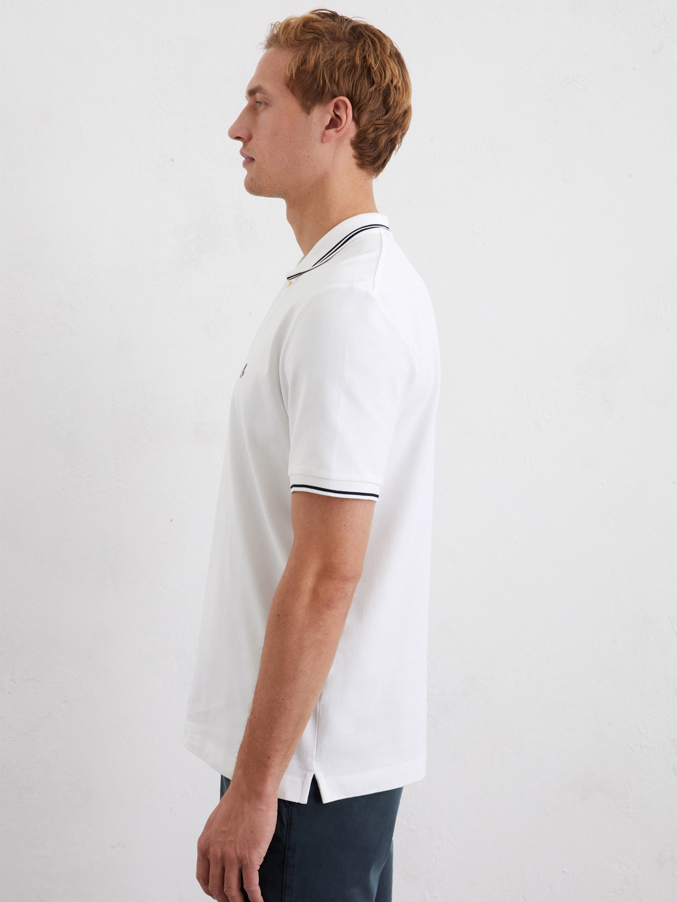 Поло Marc O’Polo модель 523223053054-100 Фото