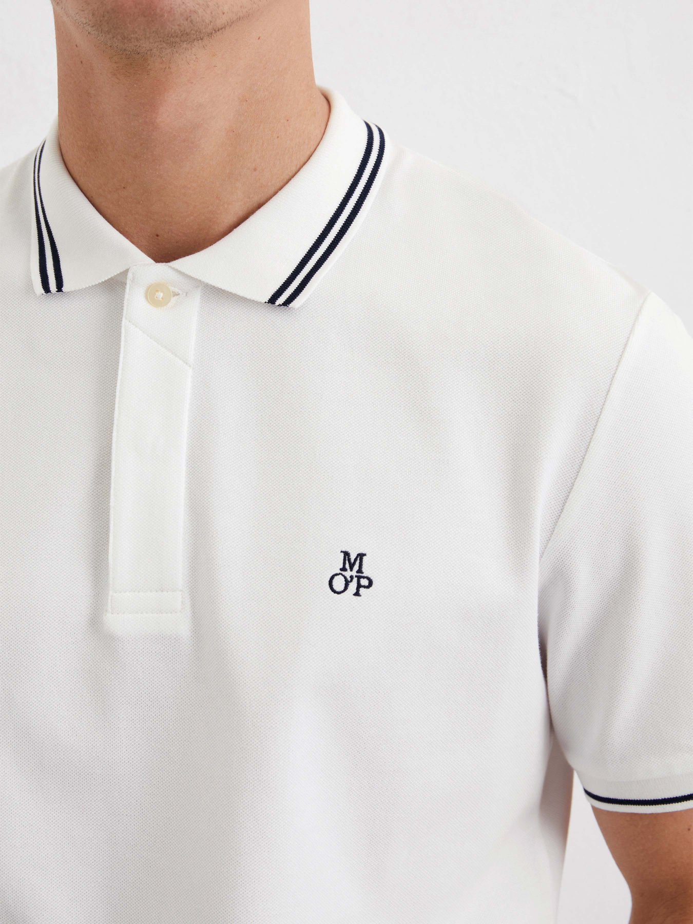 Поло Marc O’Polo модель 523223053054-100 Фото