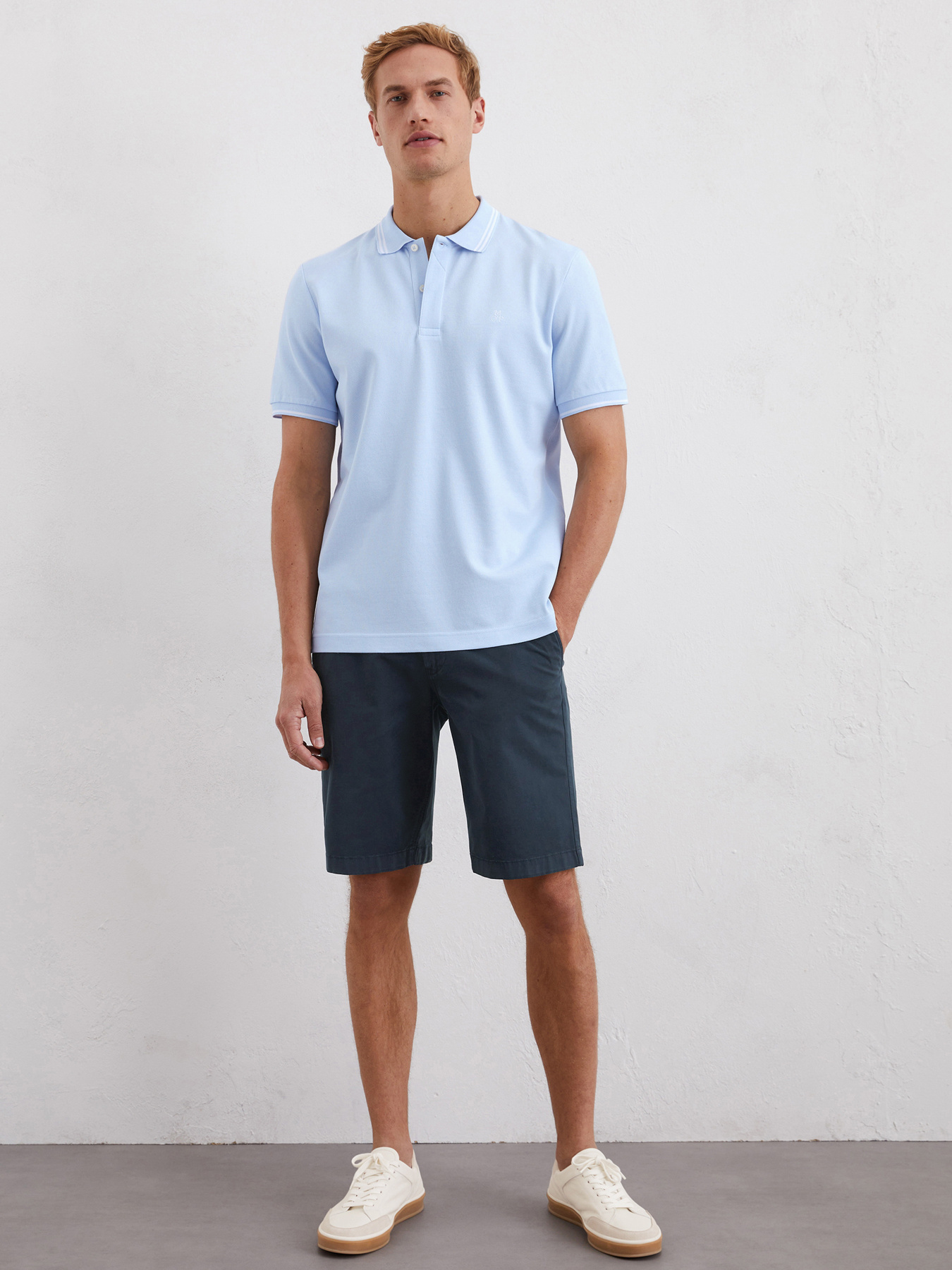 Поло Marc O’Polo модель 523223053054-800 Фото