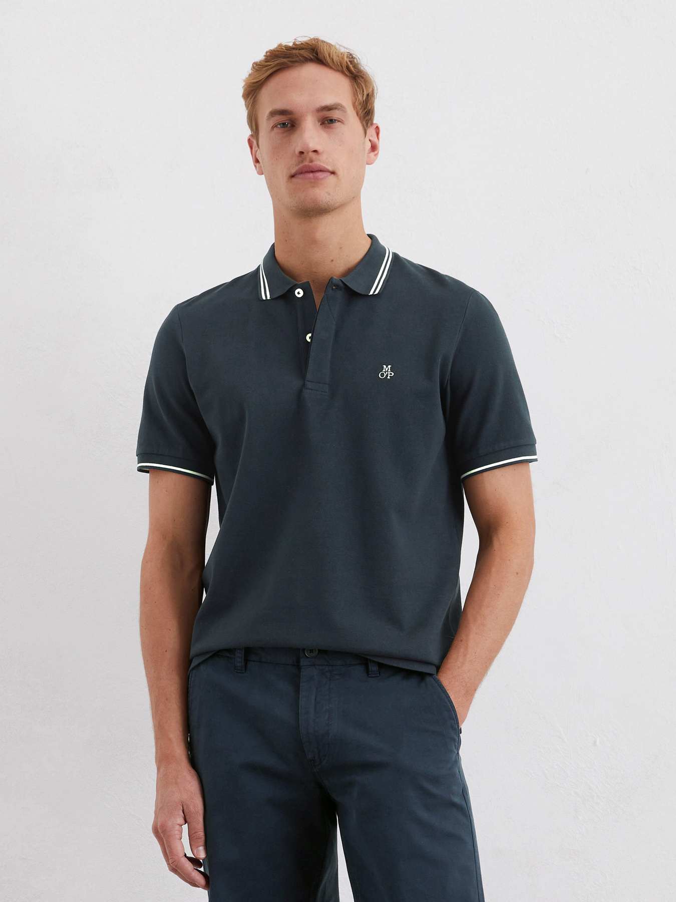 Поло Marc O’Polo модель 523223053054-898 Фото