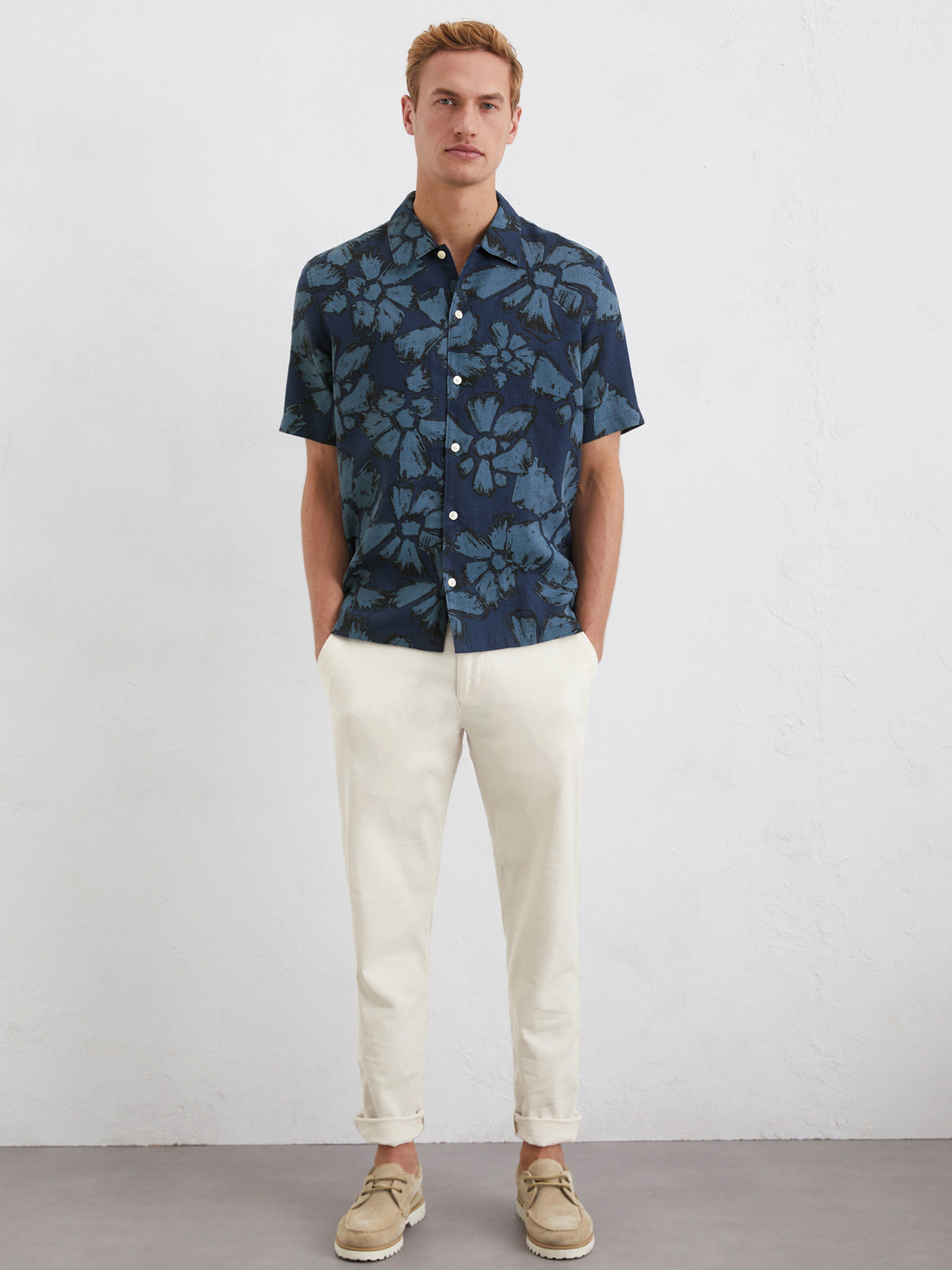 Рубашка повседневная Marc O’Polo модель 523721341134-E88 Фото