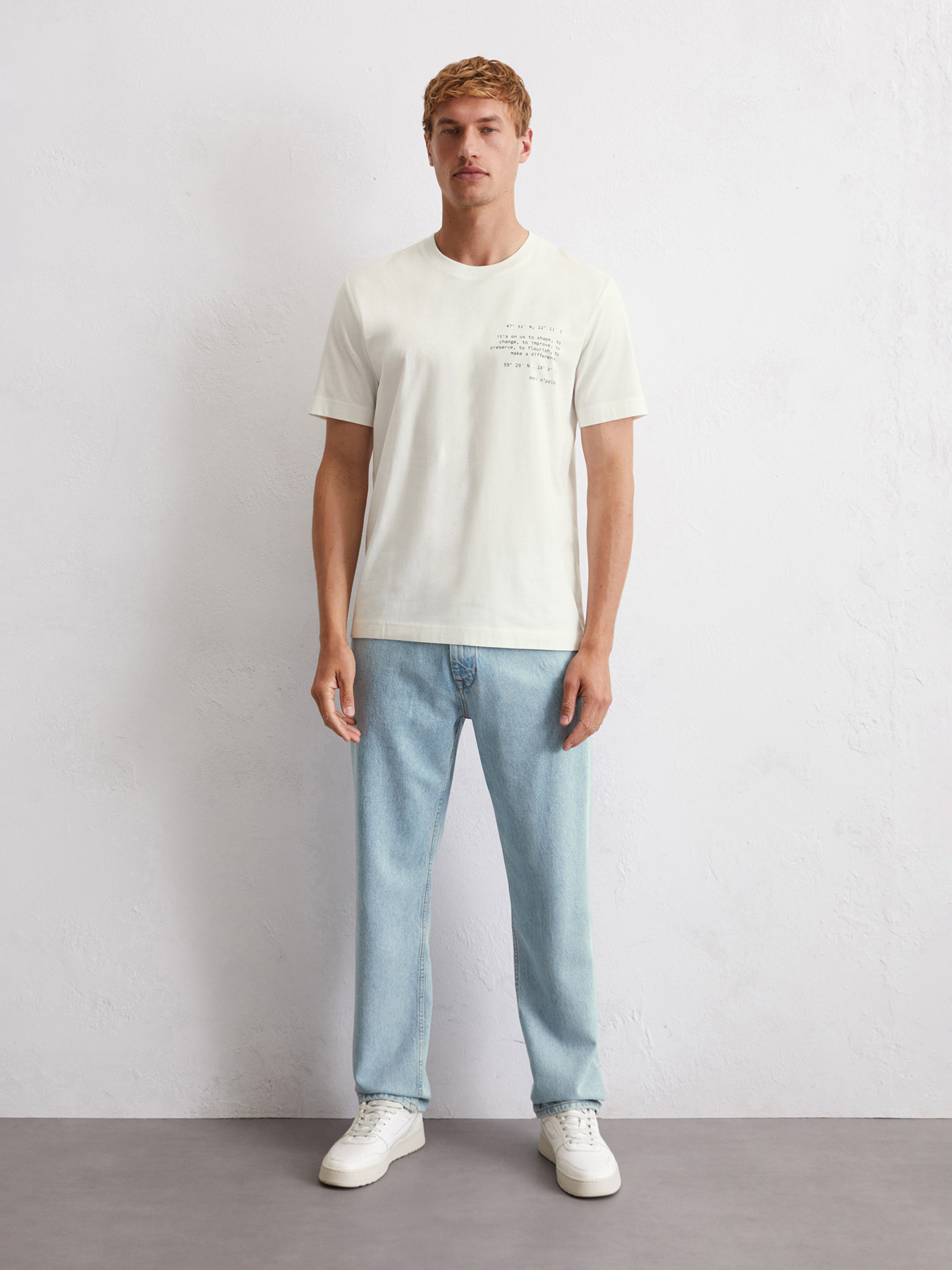 Футболка Marc O’Polo модель 526201251138-101 Фото