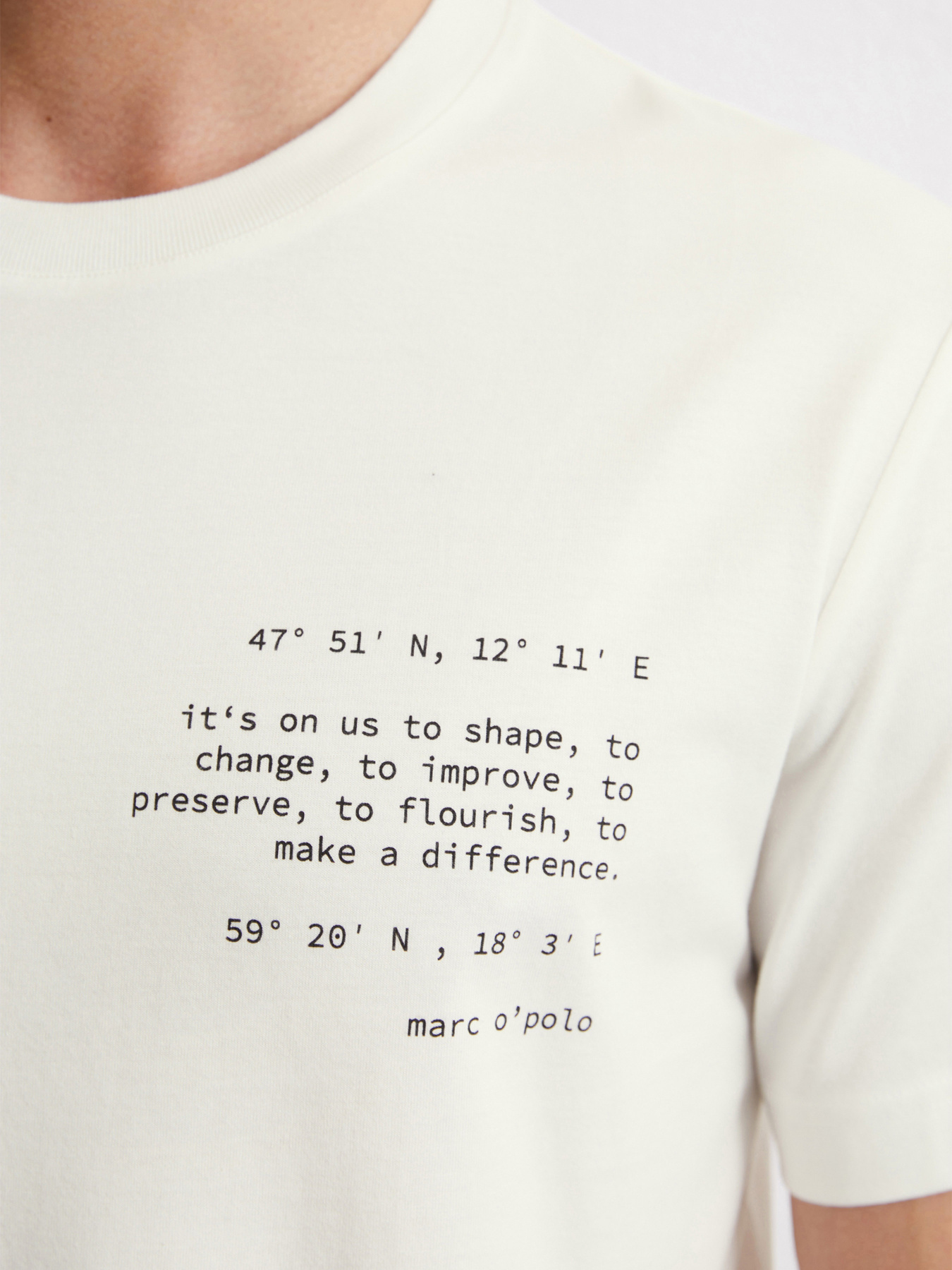 Футболка Marc O’Polo модель 526201251138-101 Фото