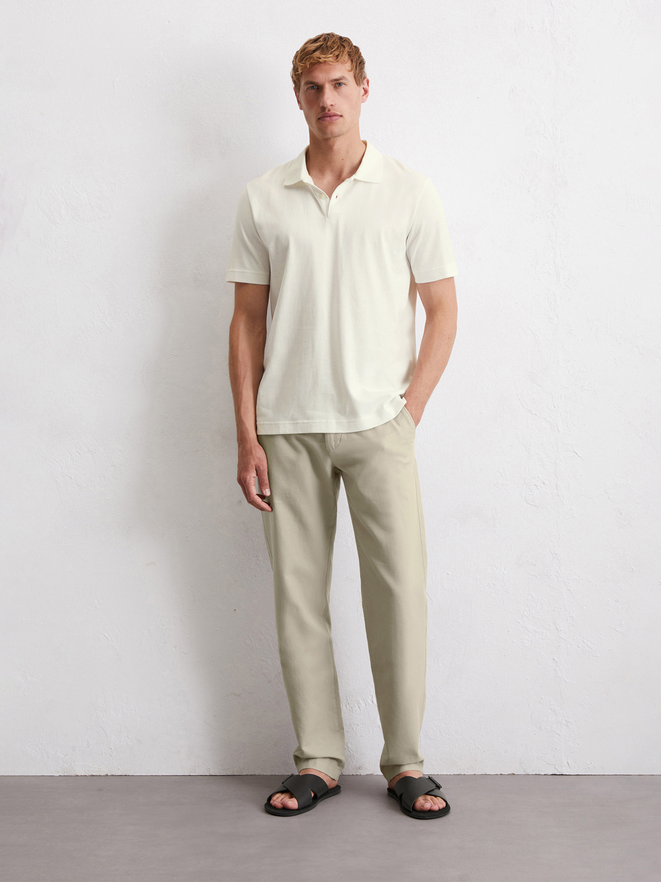 Поло Marc O’Polo модель 526214453004-101 Фото