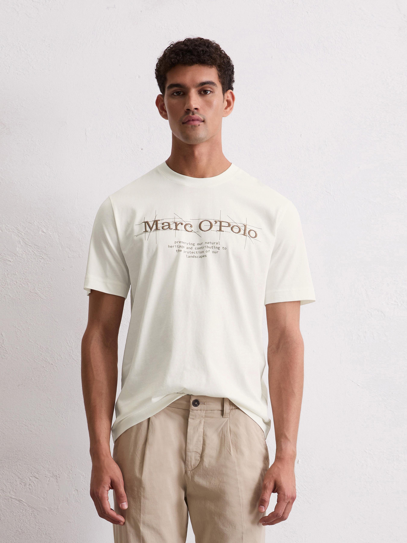 Футболка Marc O’Polo модель 528230551196-101 Фото