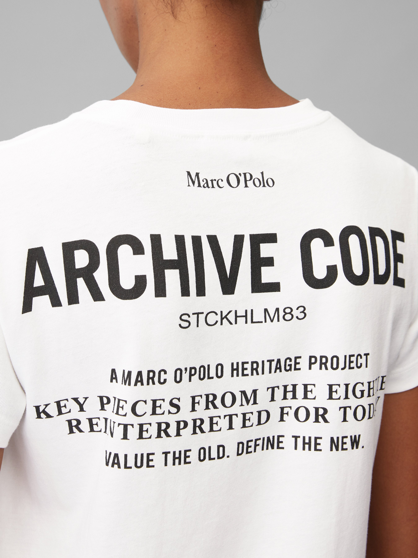 Футболки и поло Marc O’Polo модель 008210051169-100 Фото