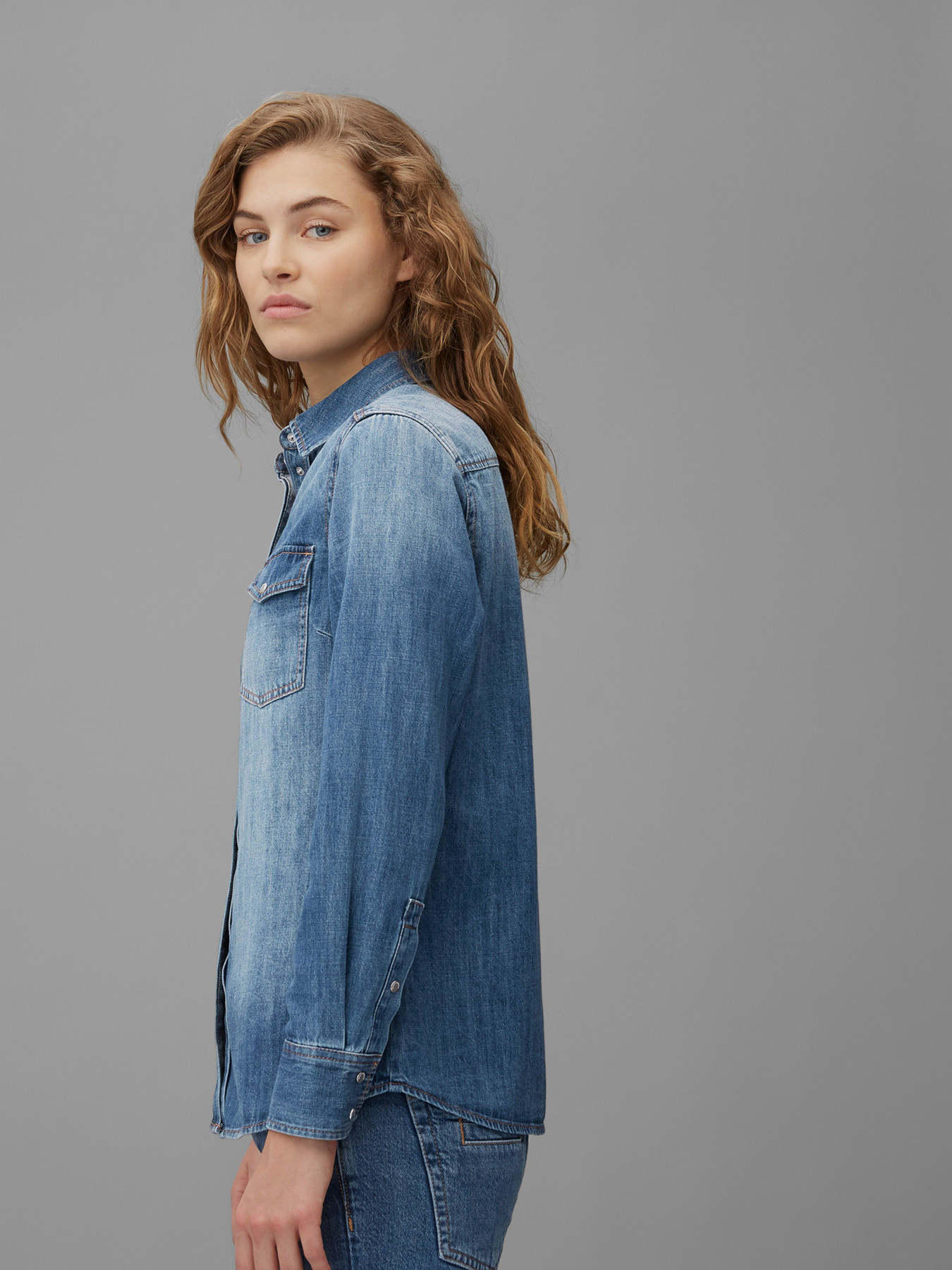 Рубашка Marc O’Polo модель 100900722001-071 Фото