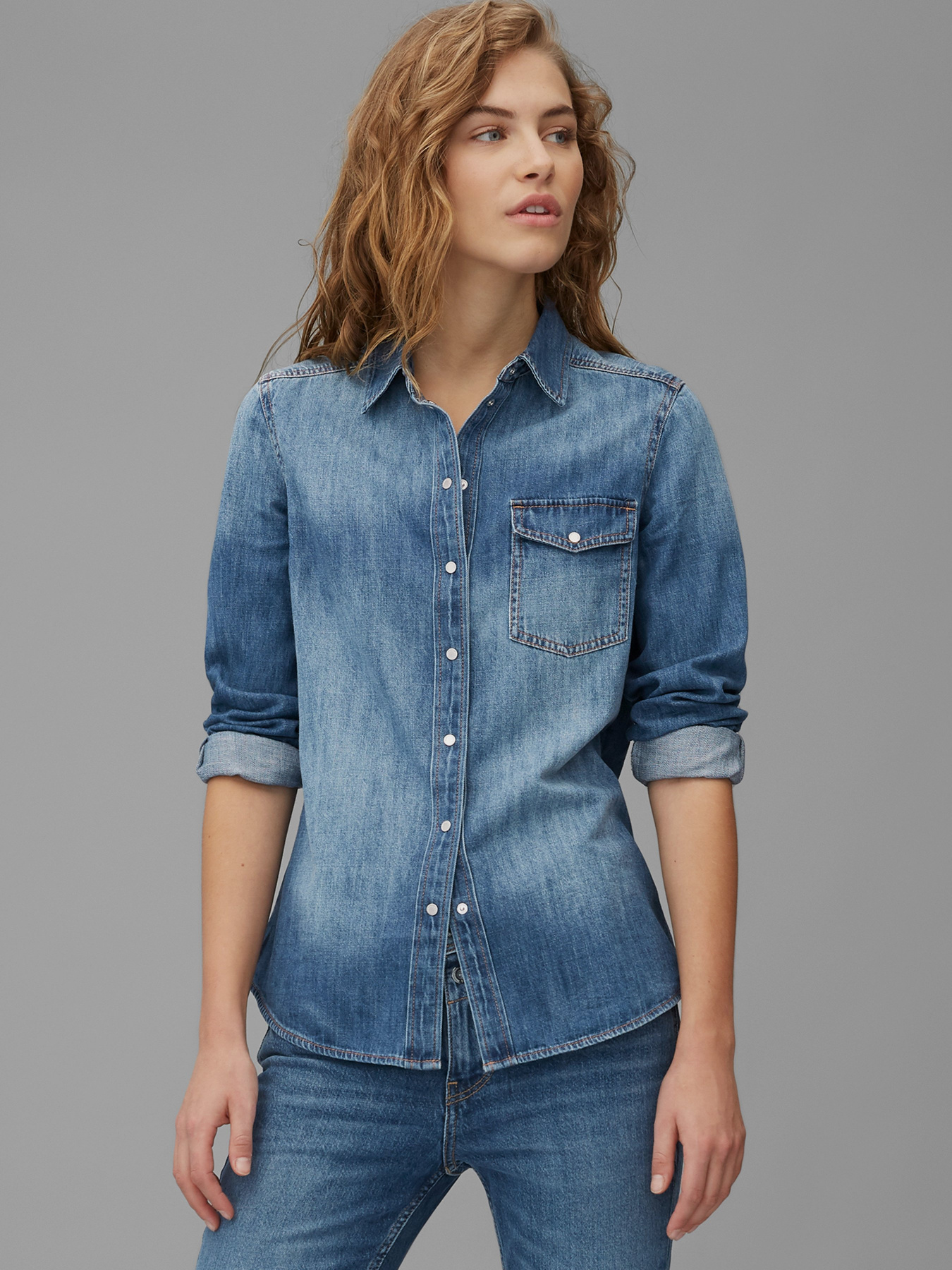 Сорочка повсякденна Marc O’Polo модель 100900722001-071 Сорочка повсякденна Marc O’Polo модель 100900722001-071 Фото