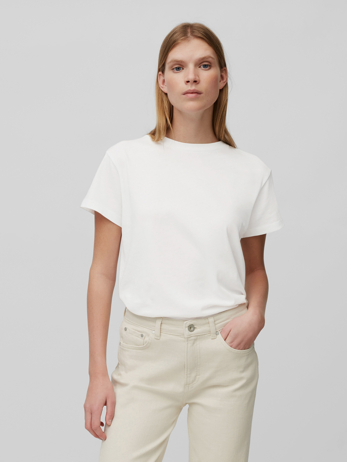 Футболки и поло Marc O’Polo модель M02210051117-100 Футболки и поло Marc O’Polo модель M02210051117-100 Фото