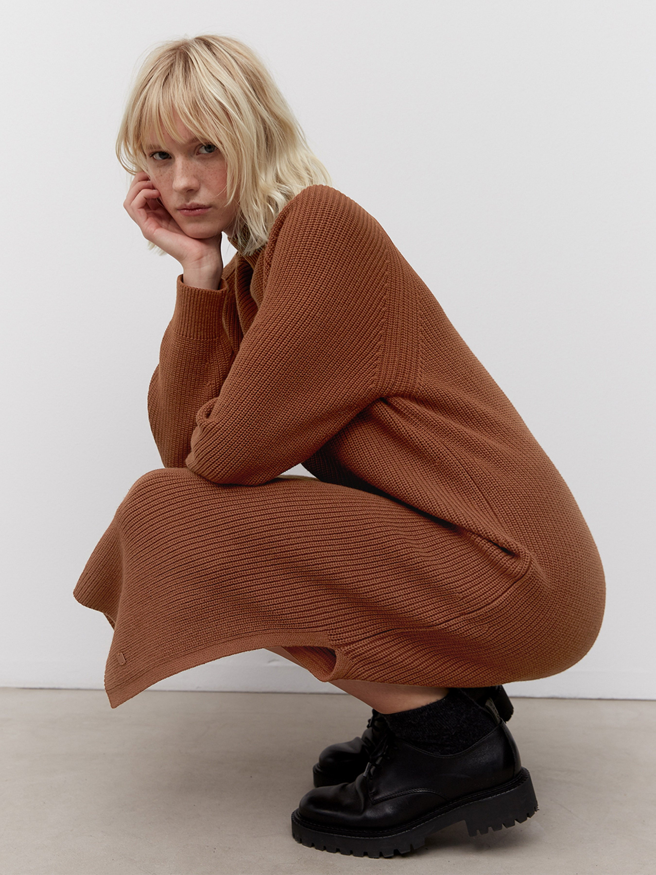 Платье миди Marc O’Polo DENIM модель 240603167047-381 Фото