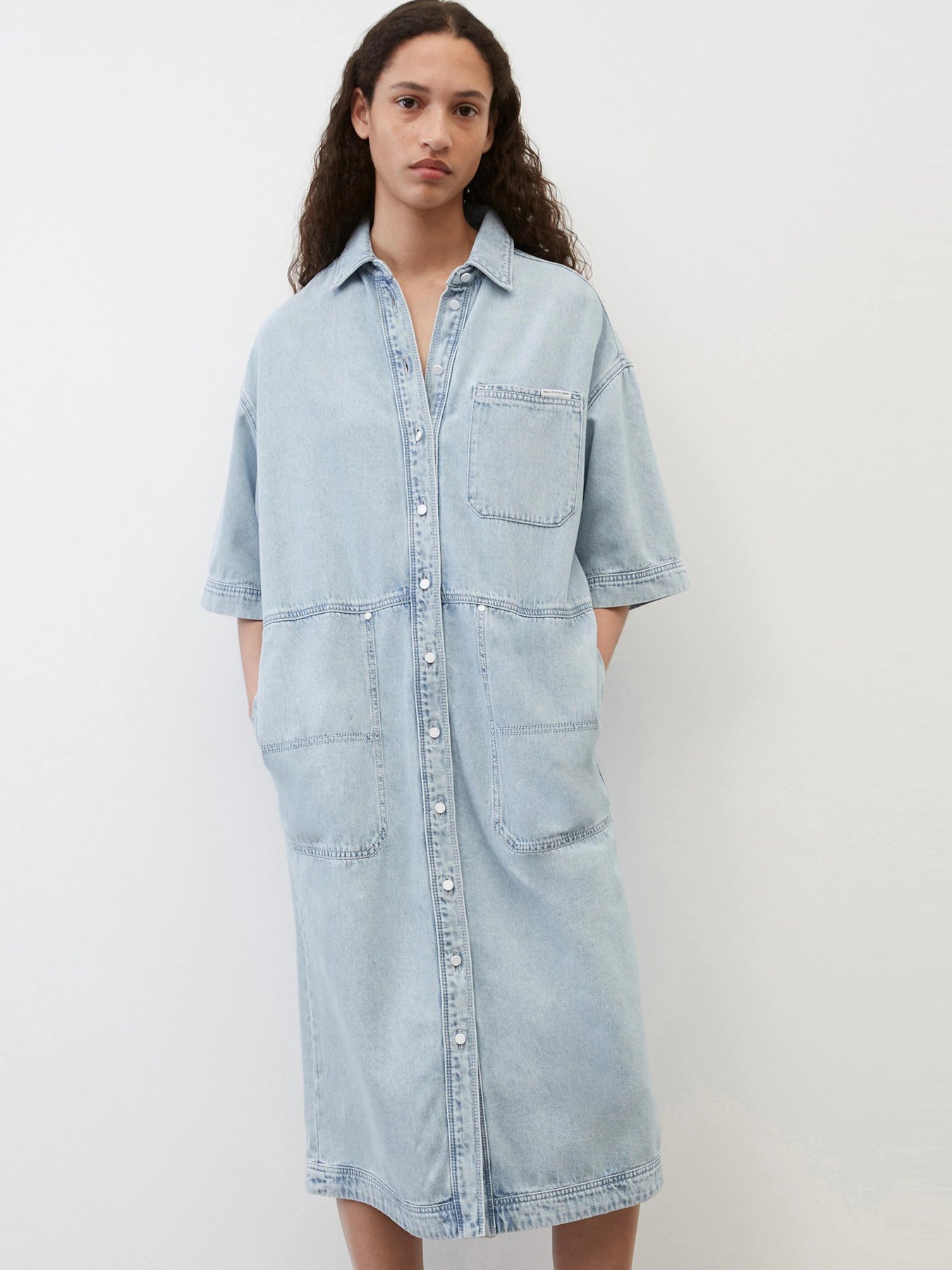 Платье миди Marc O’Polo DENIM модель 243919026025-P16 Фото