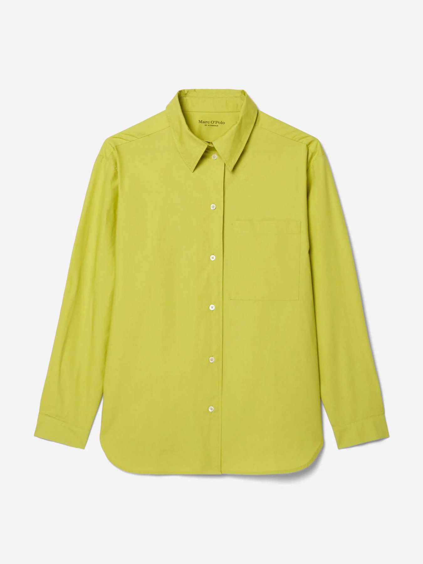 Рубашка повседневная Marc O’Polo модель M01105142557-443 Рубашка повседневная Marc O’Polo модель M01105142557-443 Фото
