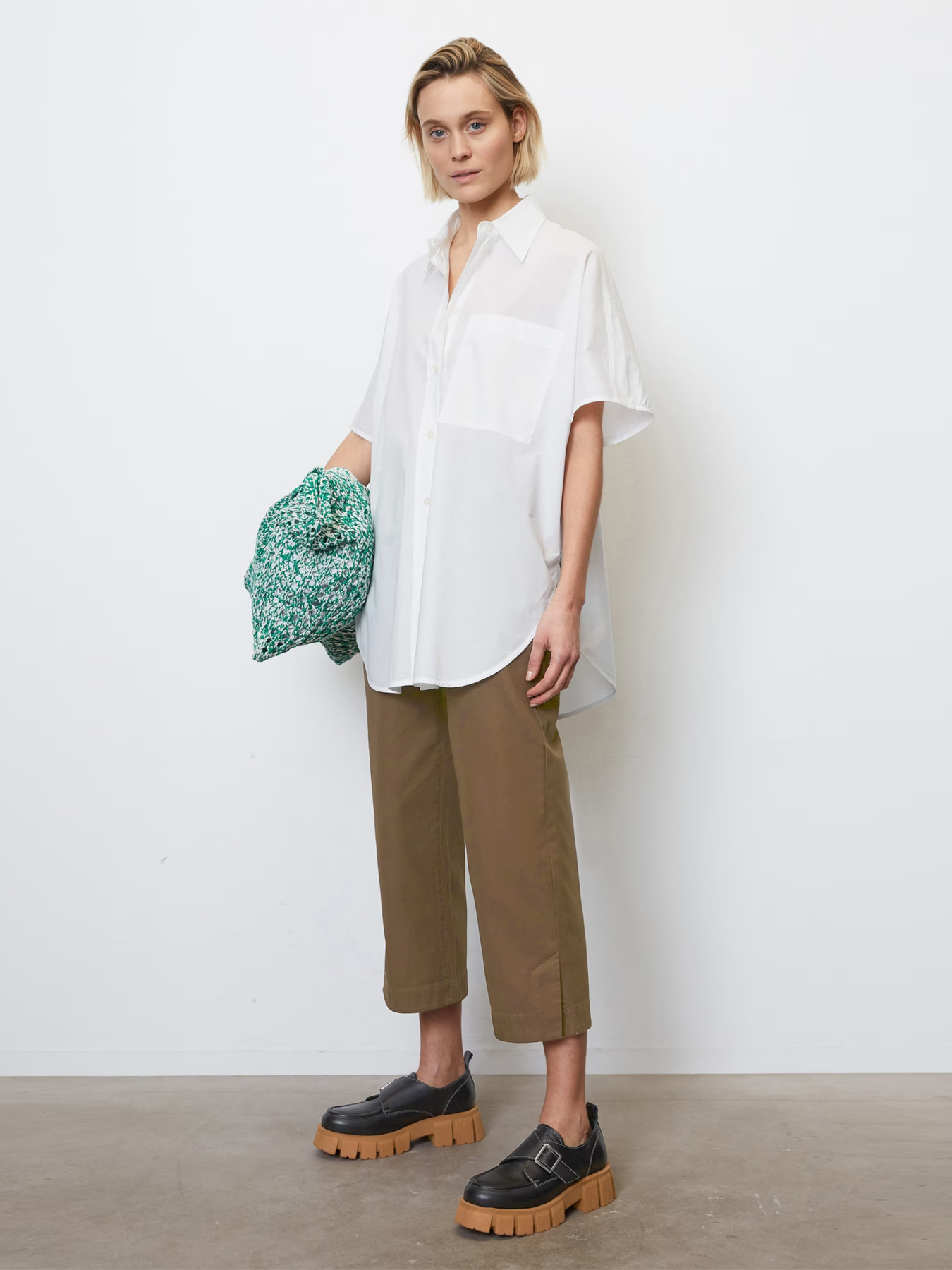 Рубашка повседневная Marc O’Polo модель 303092141041-100 Фото