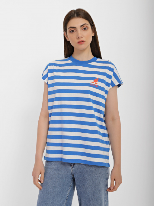 Футболка Marc O’Polo DENIM x Kangol модель 344215951097-S96 Фото