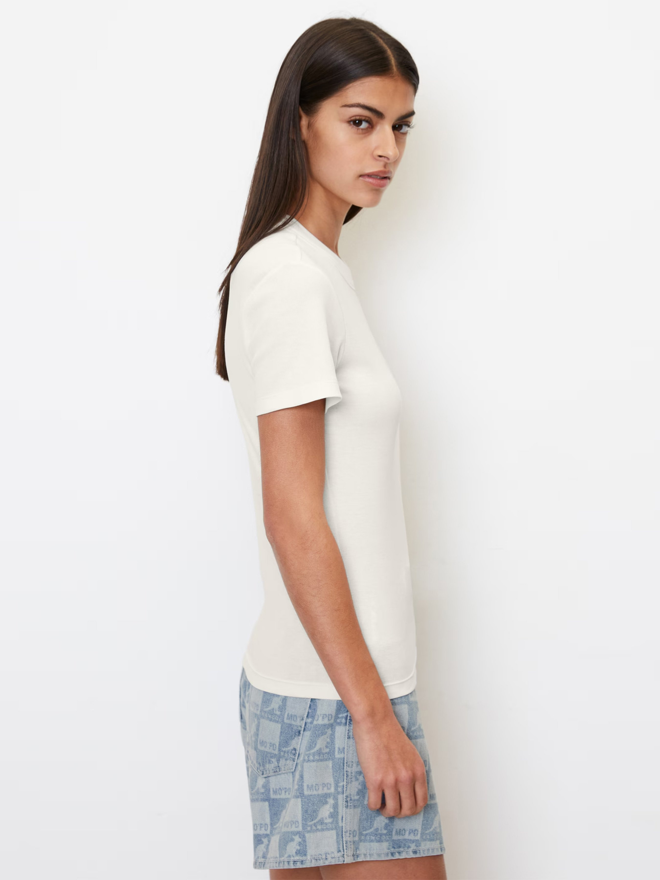 Футболка Marc O’Polo DENIM x Kangol модель 344208651085-101 Фото