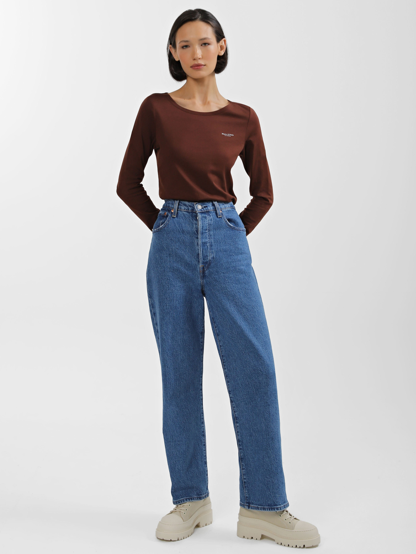 Лонгслив Marc O’Polo модель 308218352007-779 Фото