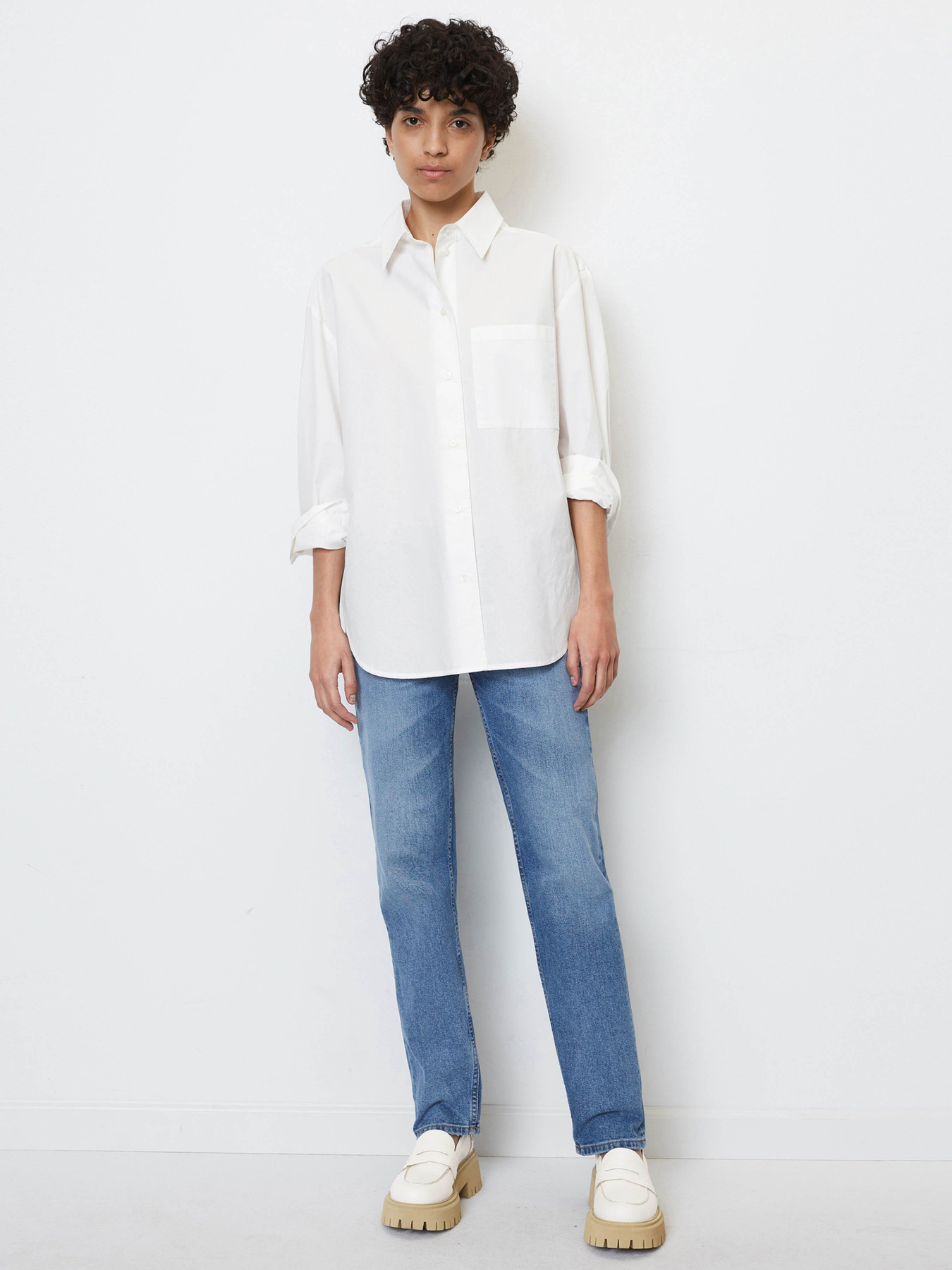 Рубашка Marc O’Polo модель B01105142557-100 Фото