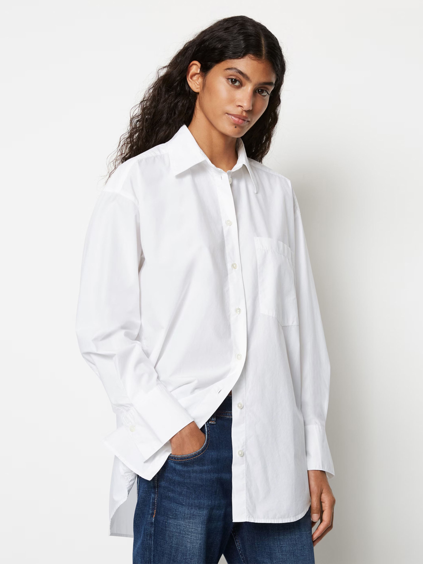 Рубашка повседневная Marc O’Polo модель 400105142009-100 Фото