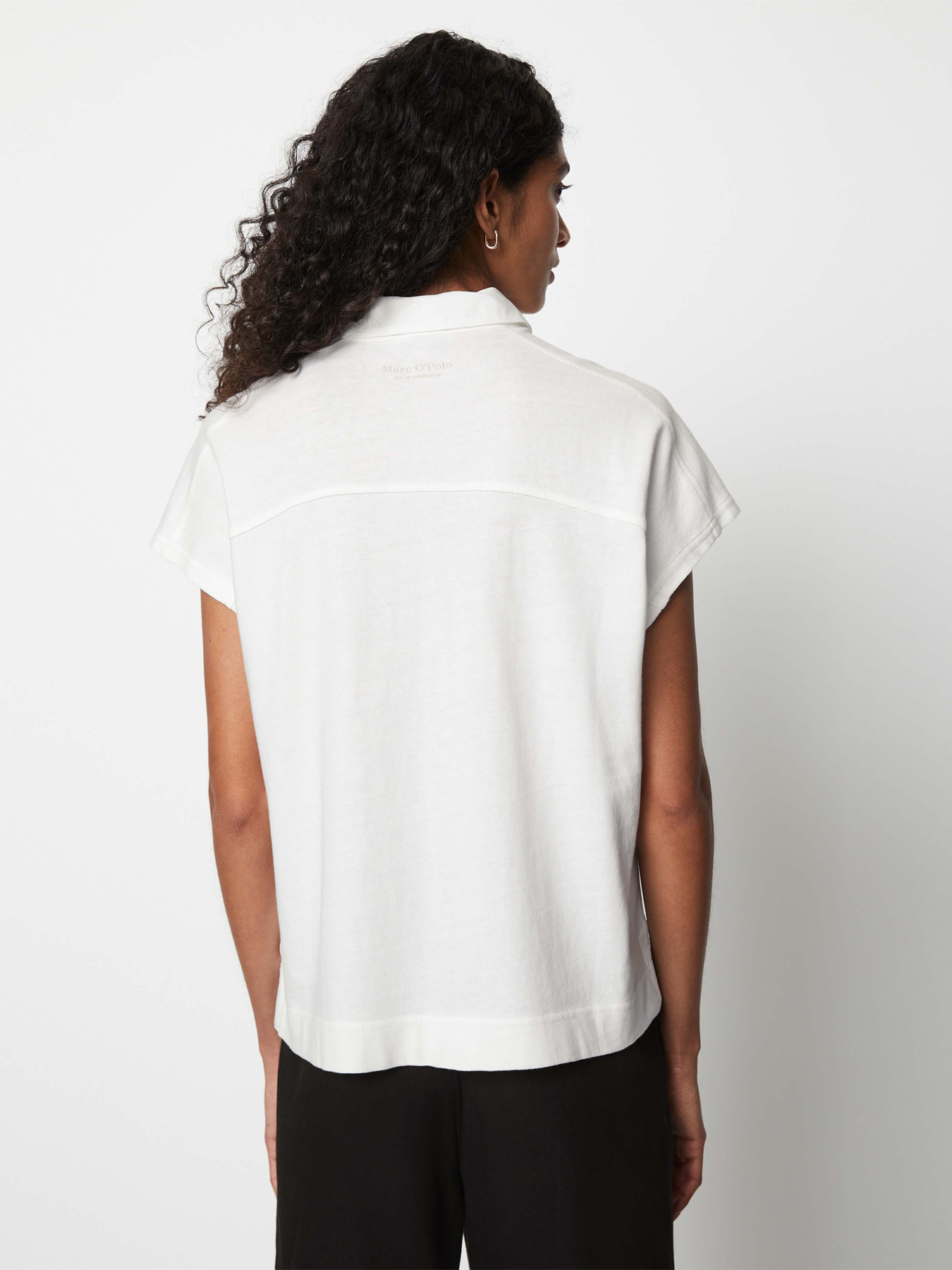 Поло Marc O’Polo модель 403232153021-100 Фото