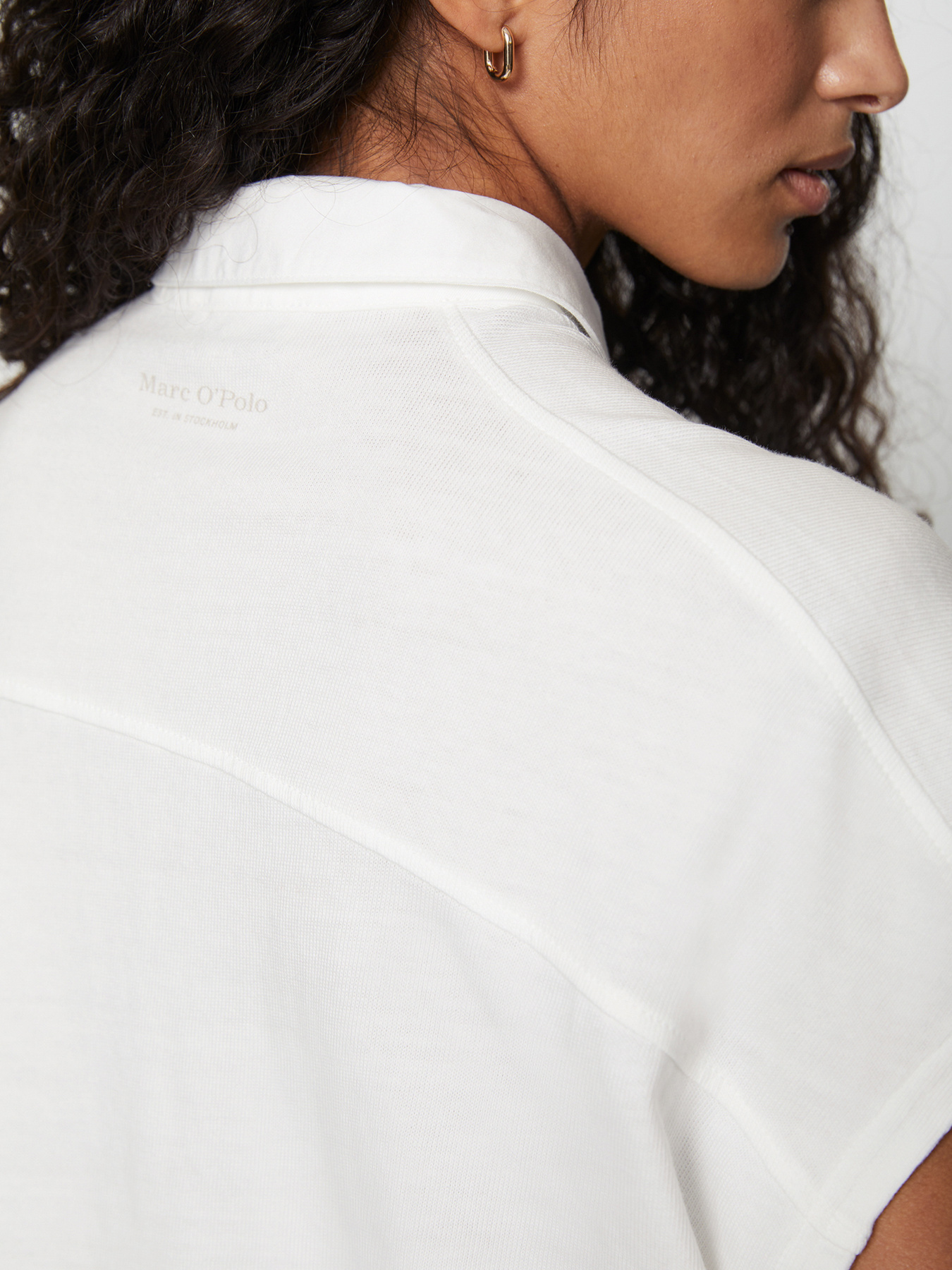 Поло Marc O’Polo модель 403232153021-100 Фото