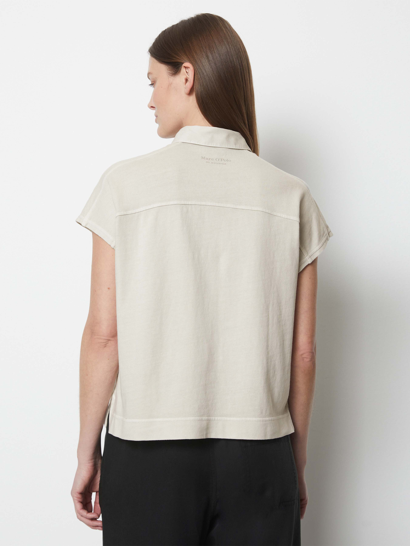 Поло Marc O’Polo модель 403232153021-905 Фото